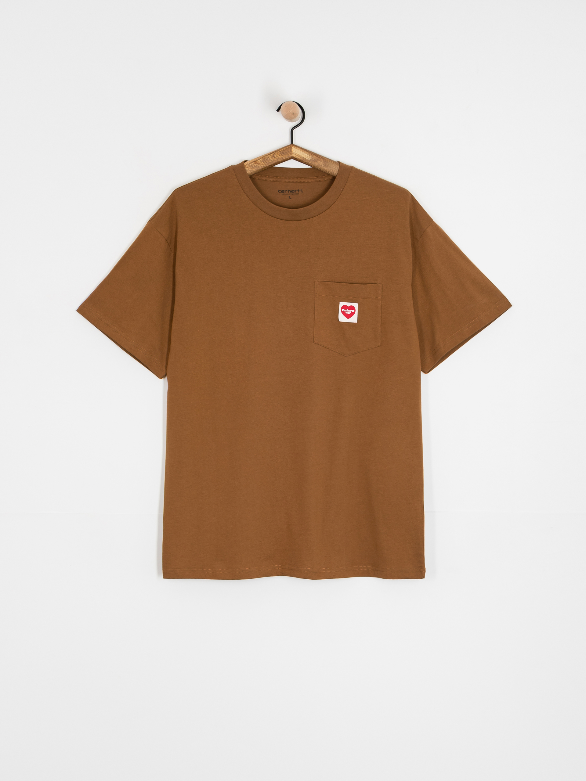 Carhartt WIP Pocket Heart T-Shirt (hamilton brown)