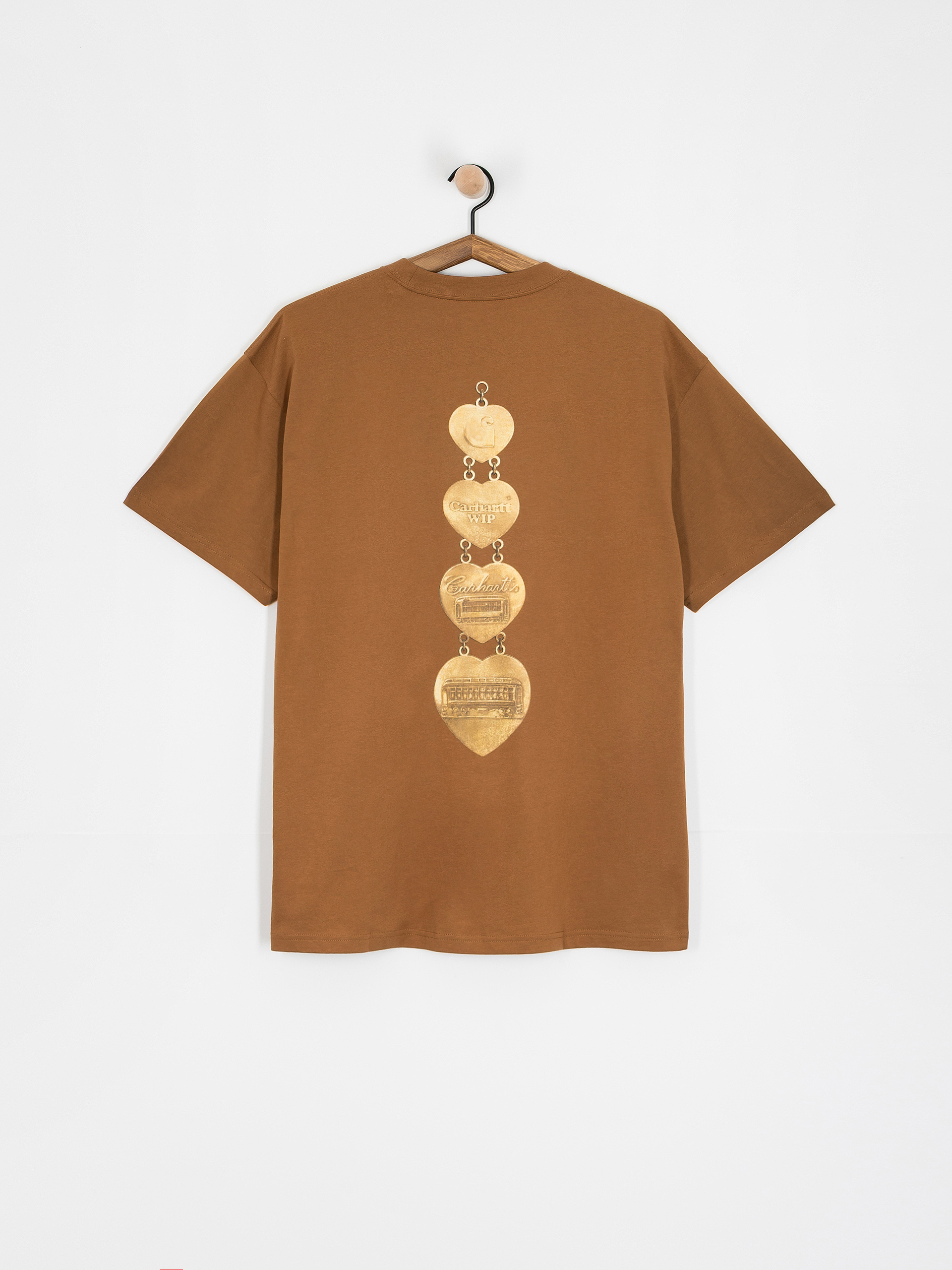 Carhartt WIP Hartt Chain T-Shirt (hamilton brown)