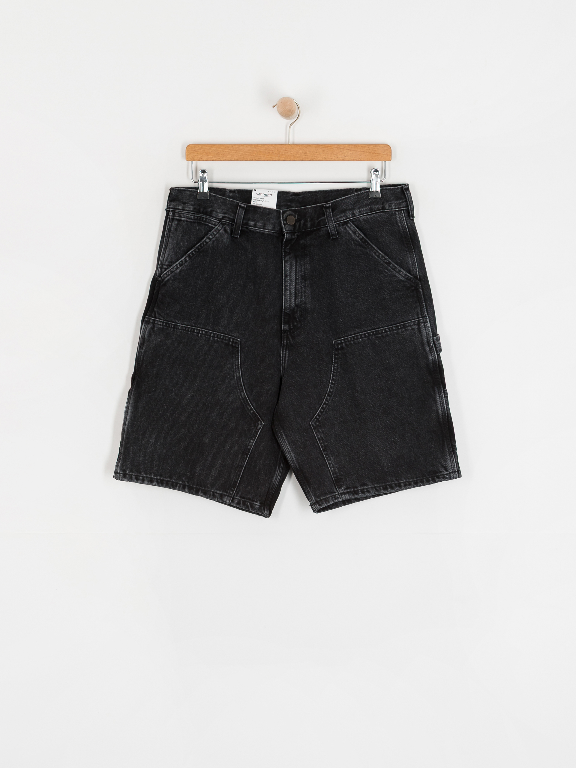 Carhartt WIP Double Knee Shorts (black)