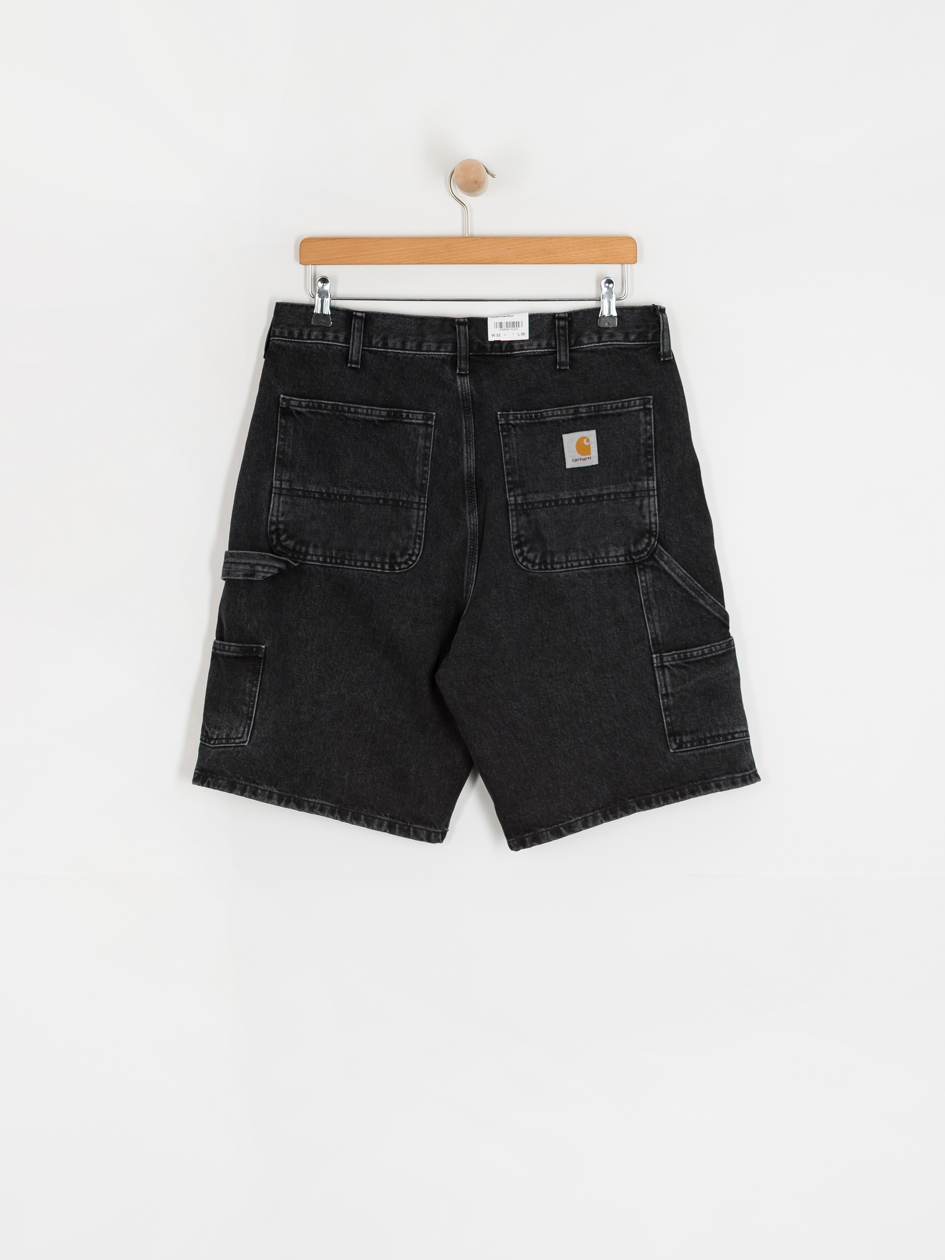 Carhartt WIP Double Knee Shorts (black)