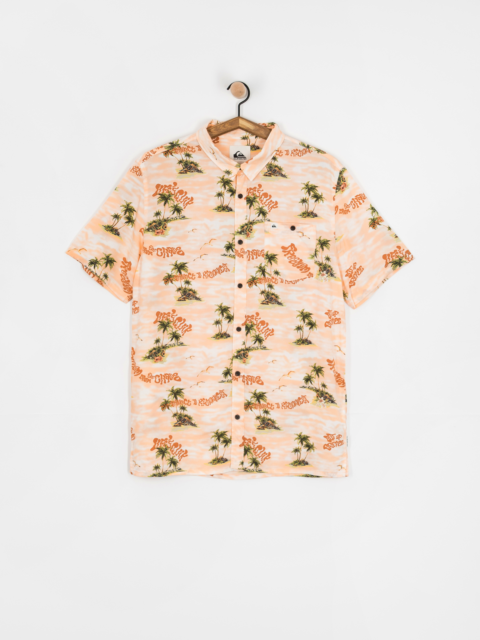 Quiksilver Safe Paradise Hemd (peach parfait naturama)