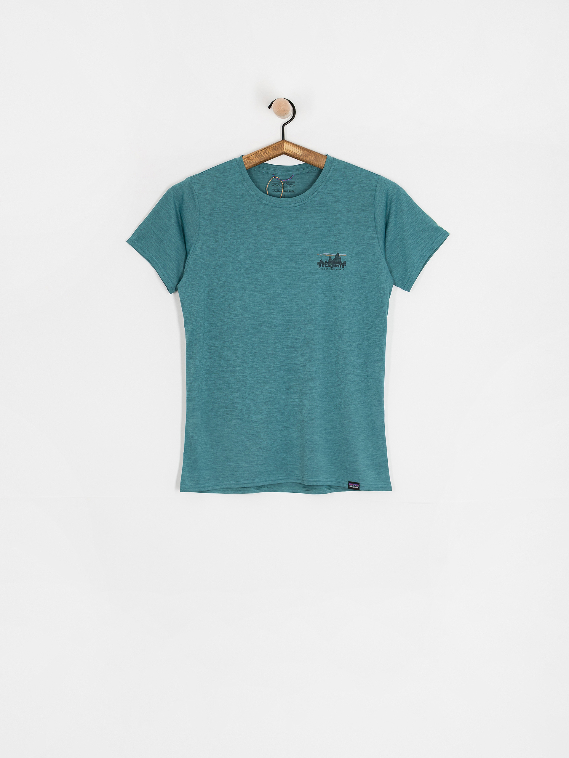 Patagonia Cap Cool Daily Graphic Wmn T-Shirt (73 skyline/wetland blue x-dye)