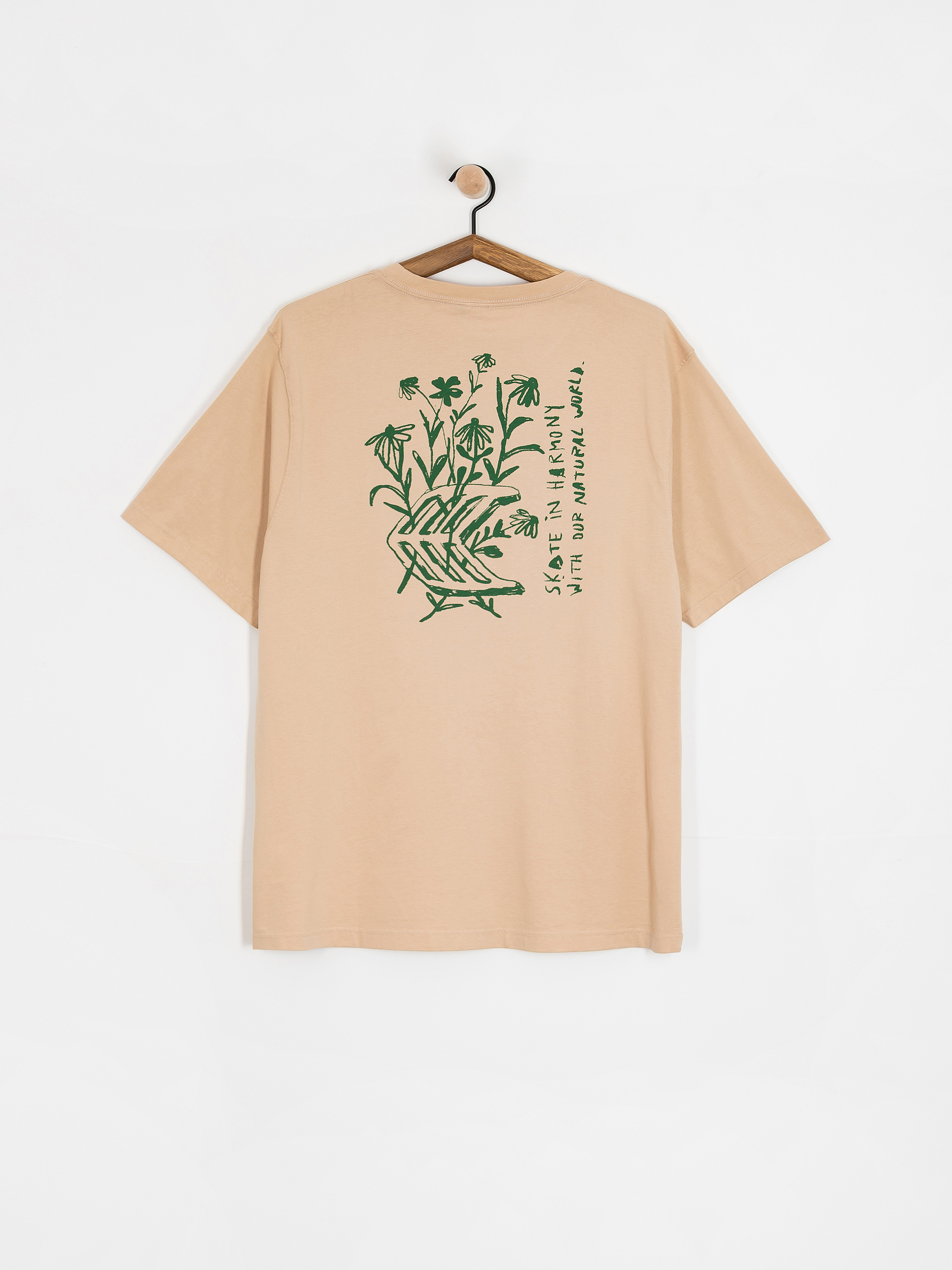 Cariuma Conté Flowers T-shirt (sand)