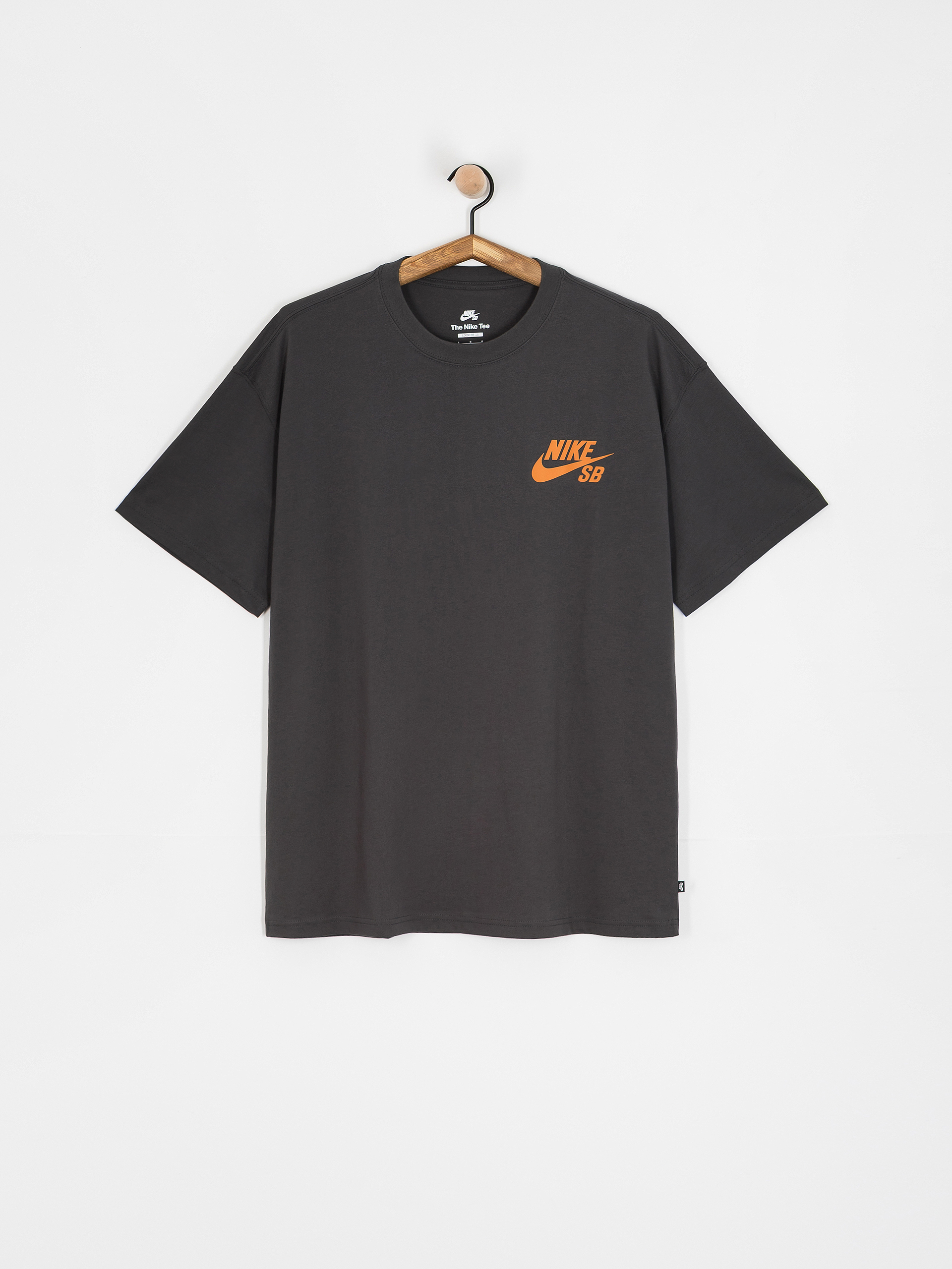 Nike SB Logo T-Shirt grey (dk smoke grey)