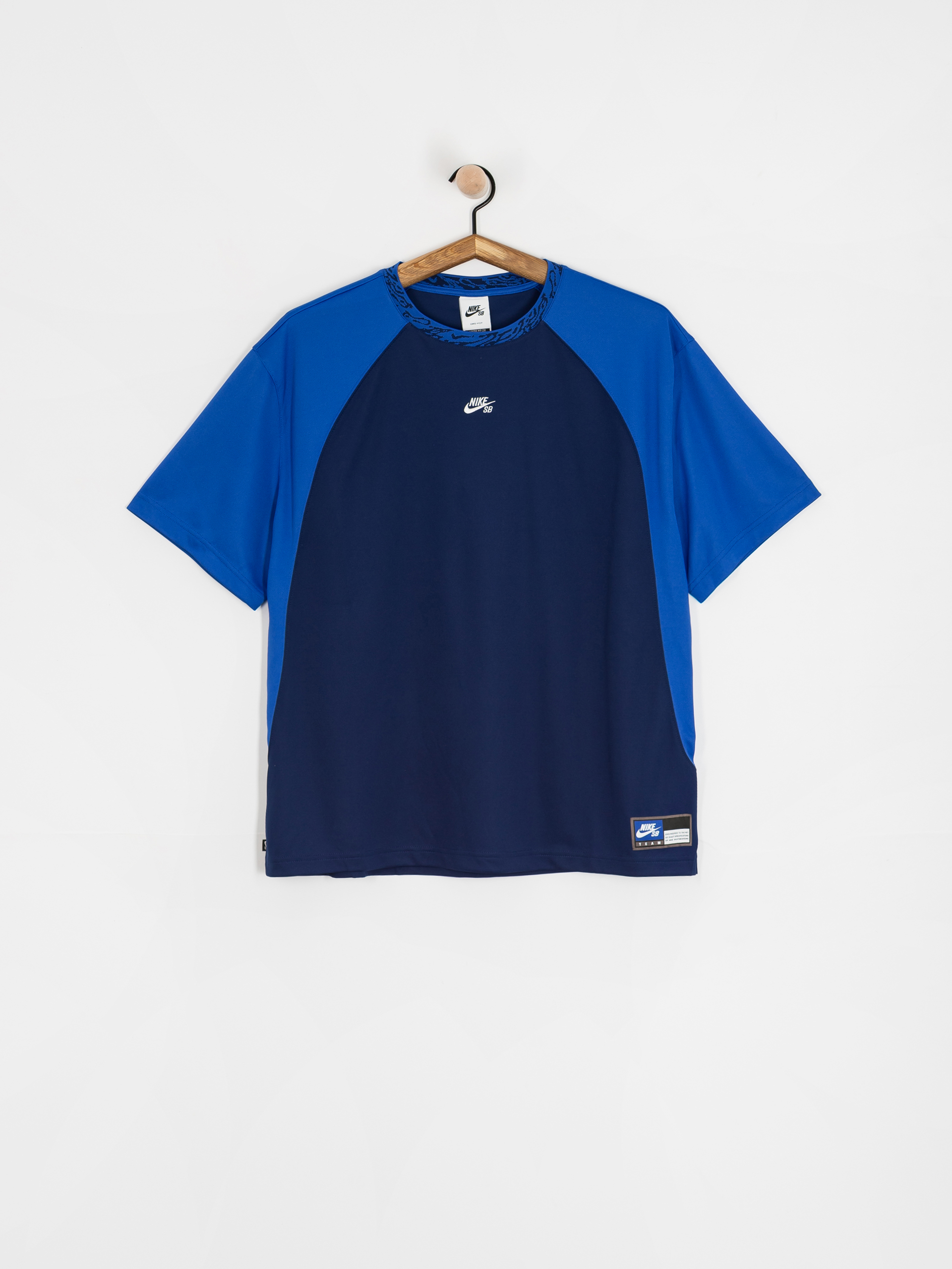 Nike SB Dri Fit Knit T-Shirt (blue void/game royal/white)