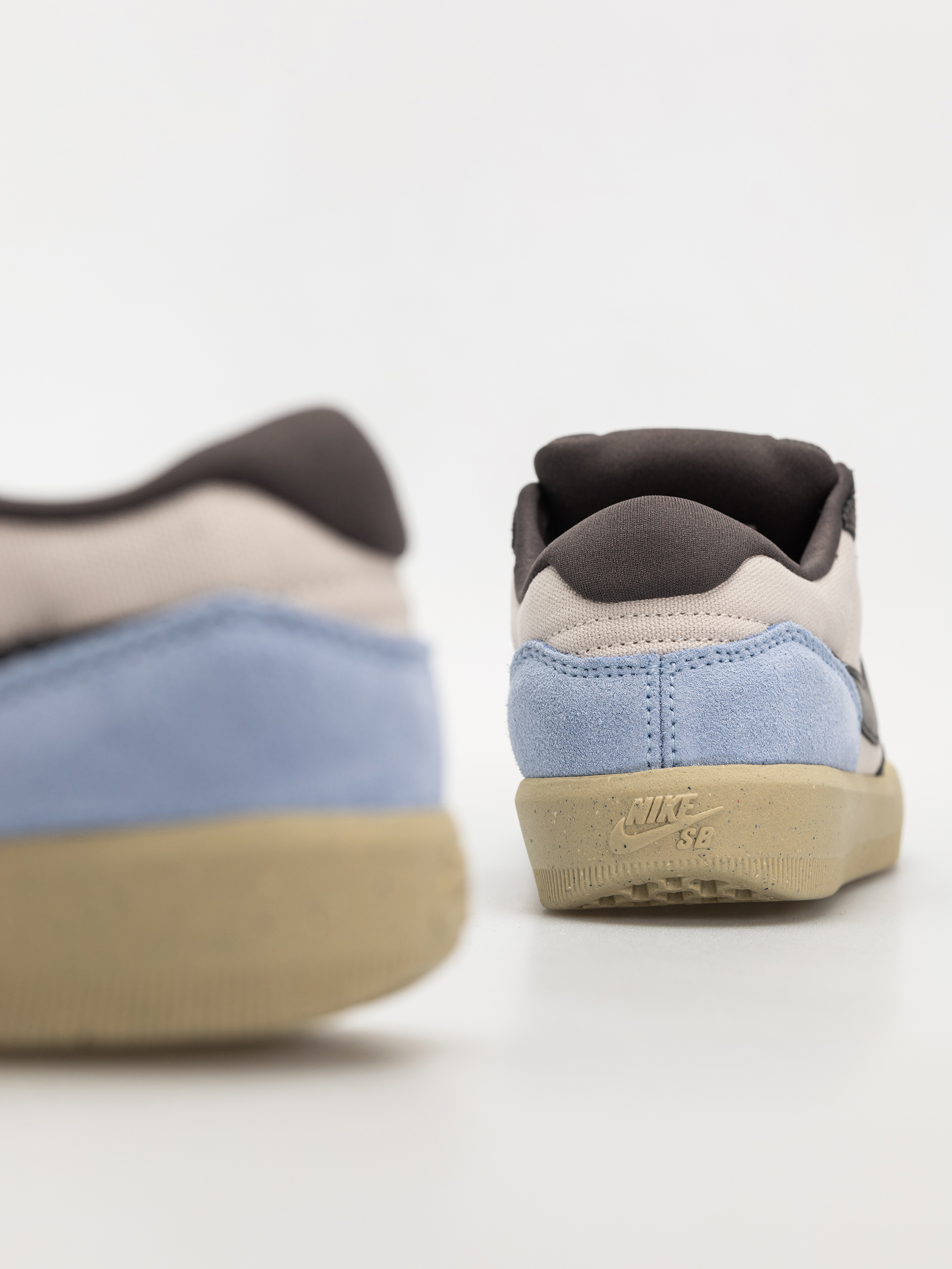 Nike SB Force 58 Schuhe (lt orewood brn/medium ash psychic blue)