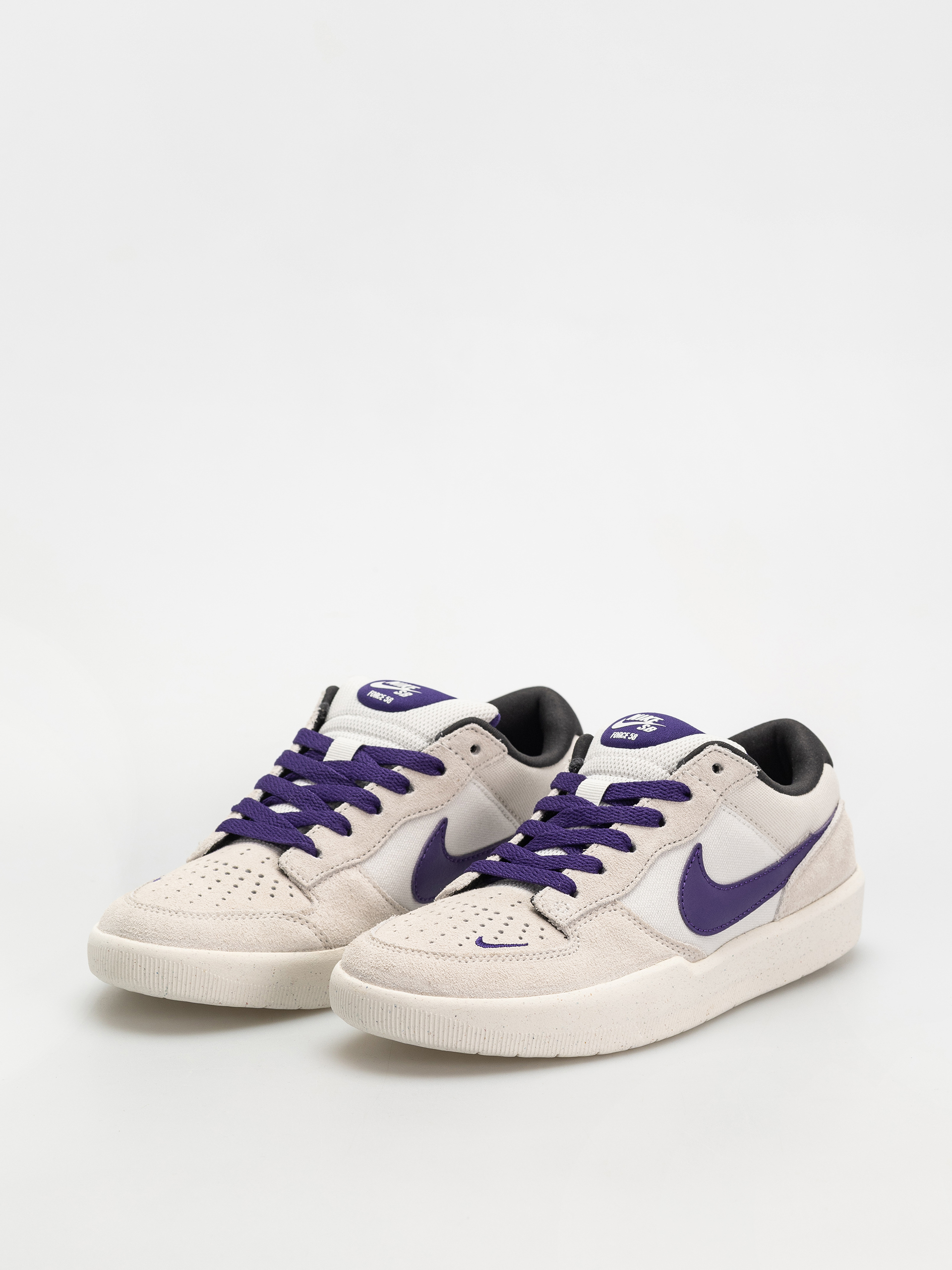 Nike SB Force 58 Shoes (phantom/court purple summit white)