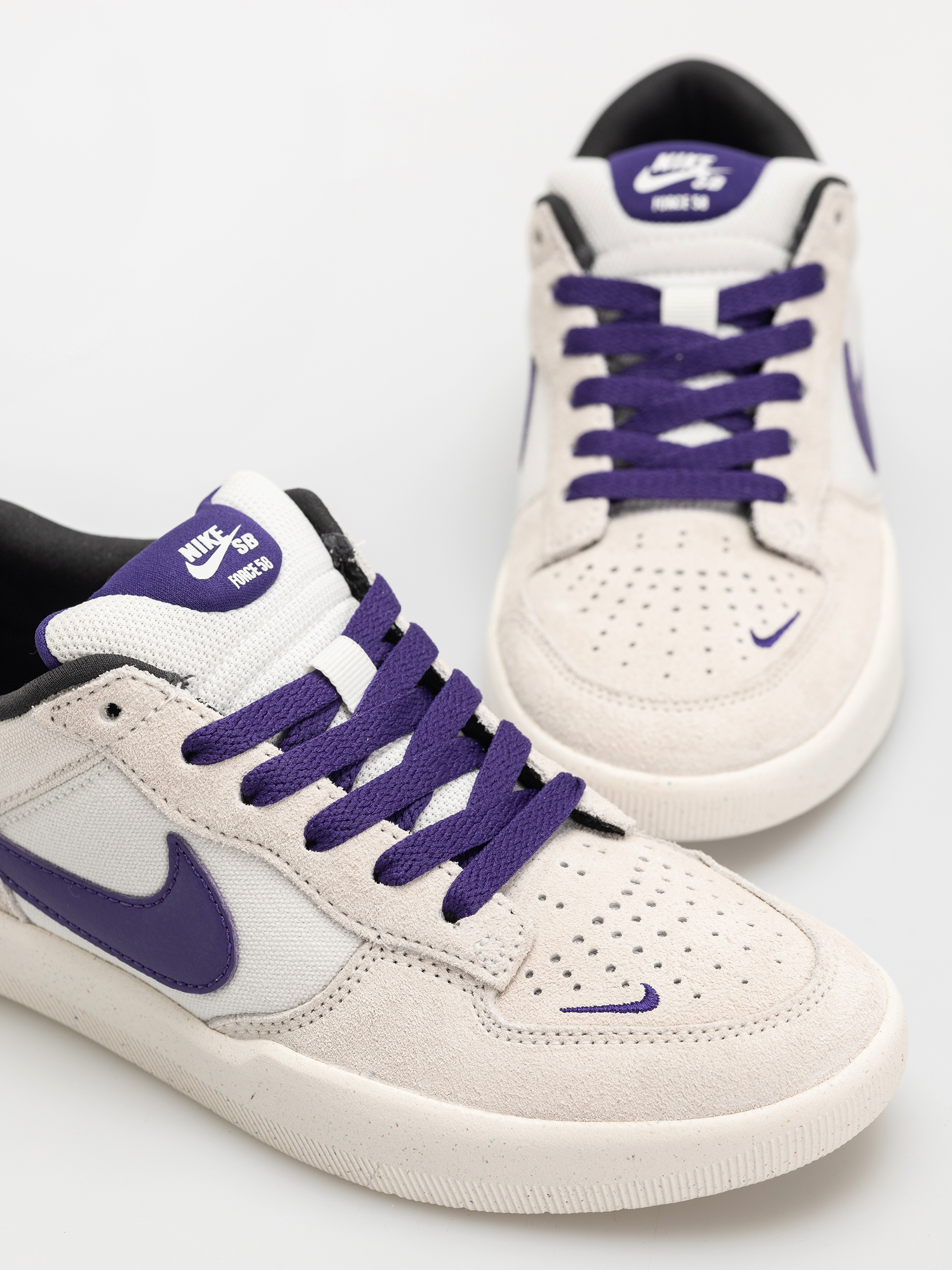Nike SB Force 58 Shoes (phantom/court purple summit white)