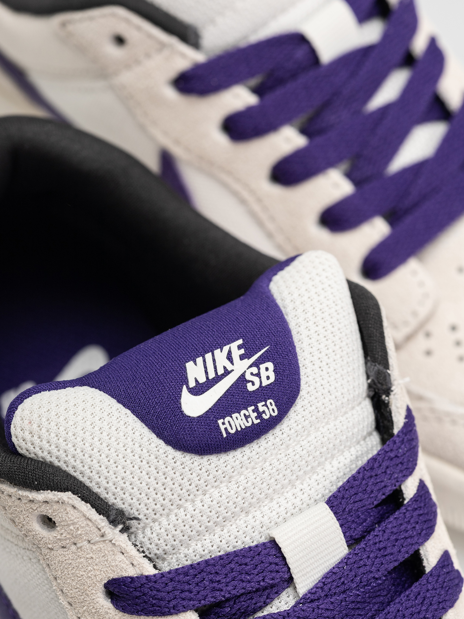 Nike SB Force 58 Shoes (phantom/court purple summit white)
