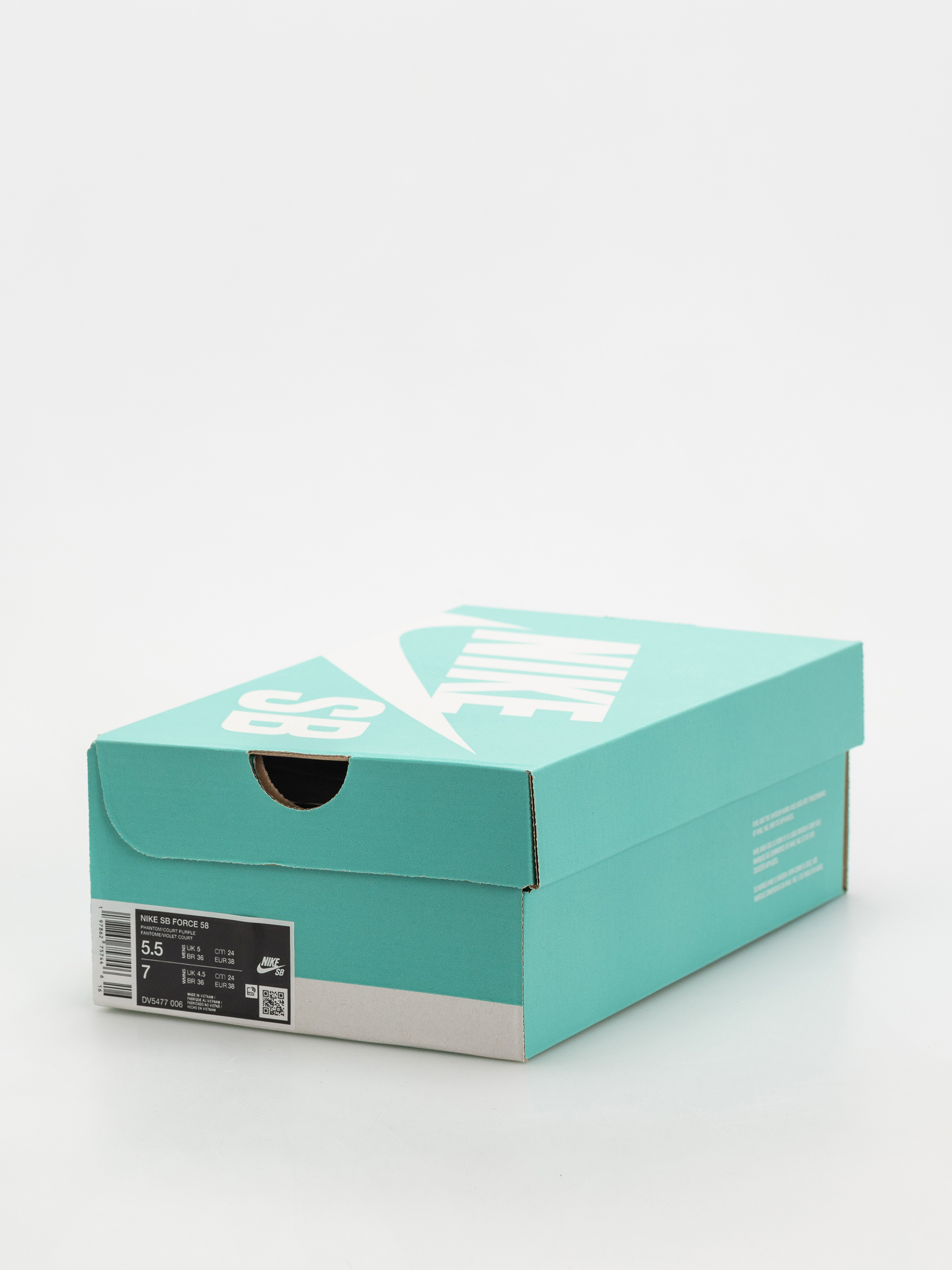 Nike SB Force 58 Shoes (phantom/court purple summit white)
