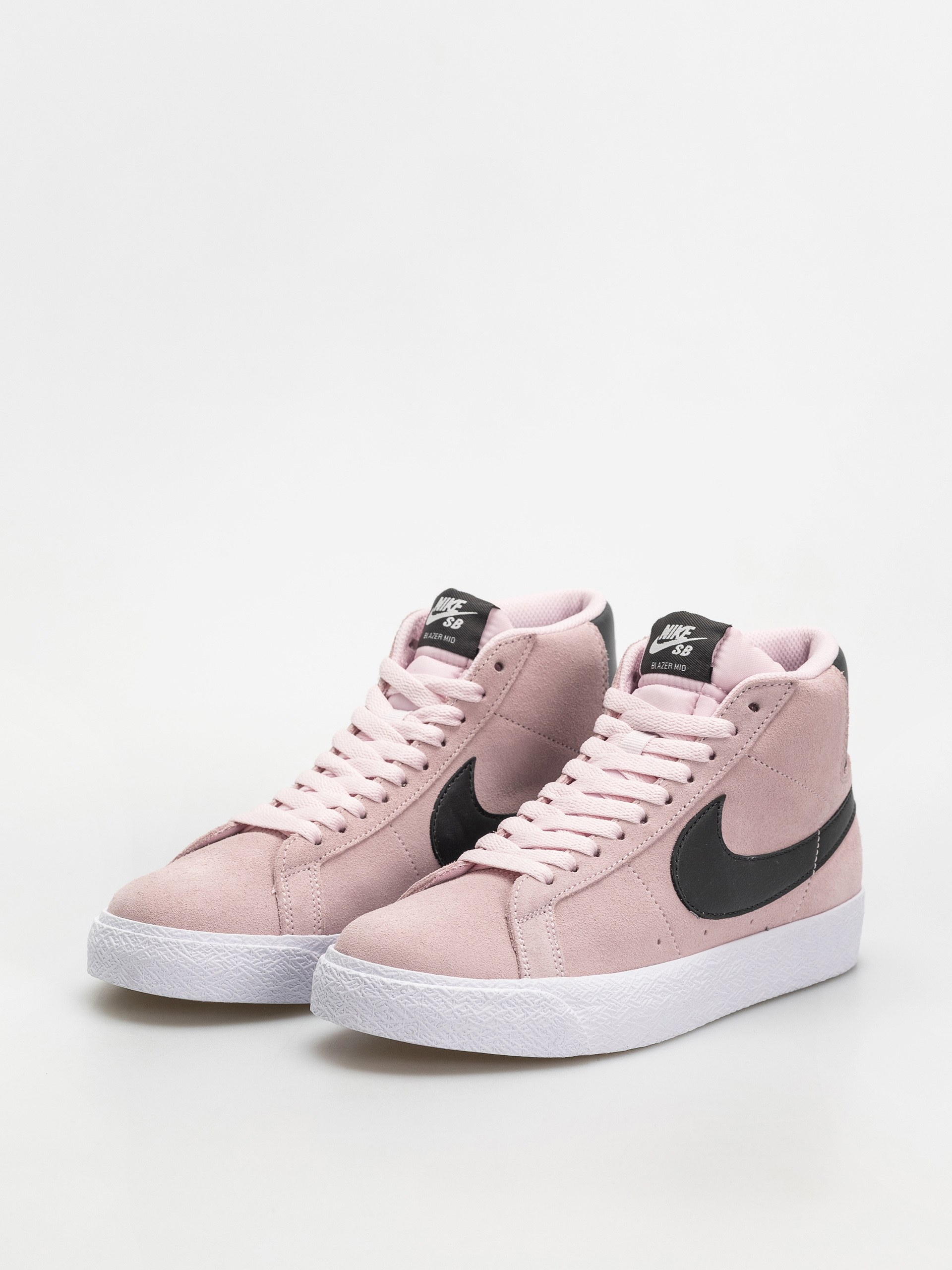 Nike SB Zoom Blazer Mid Shoes (pink foam/anthracite white gum yellow)