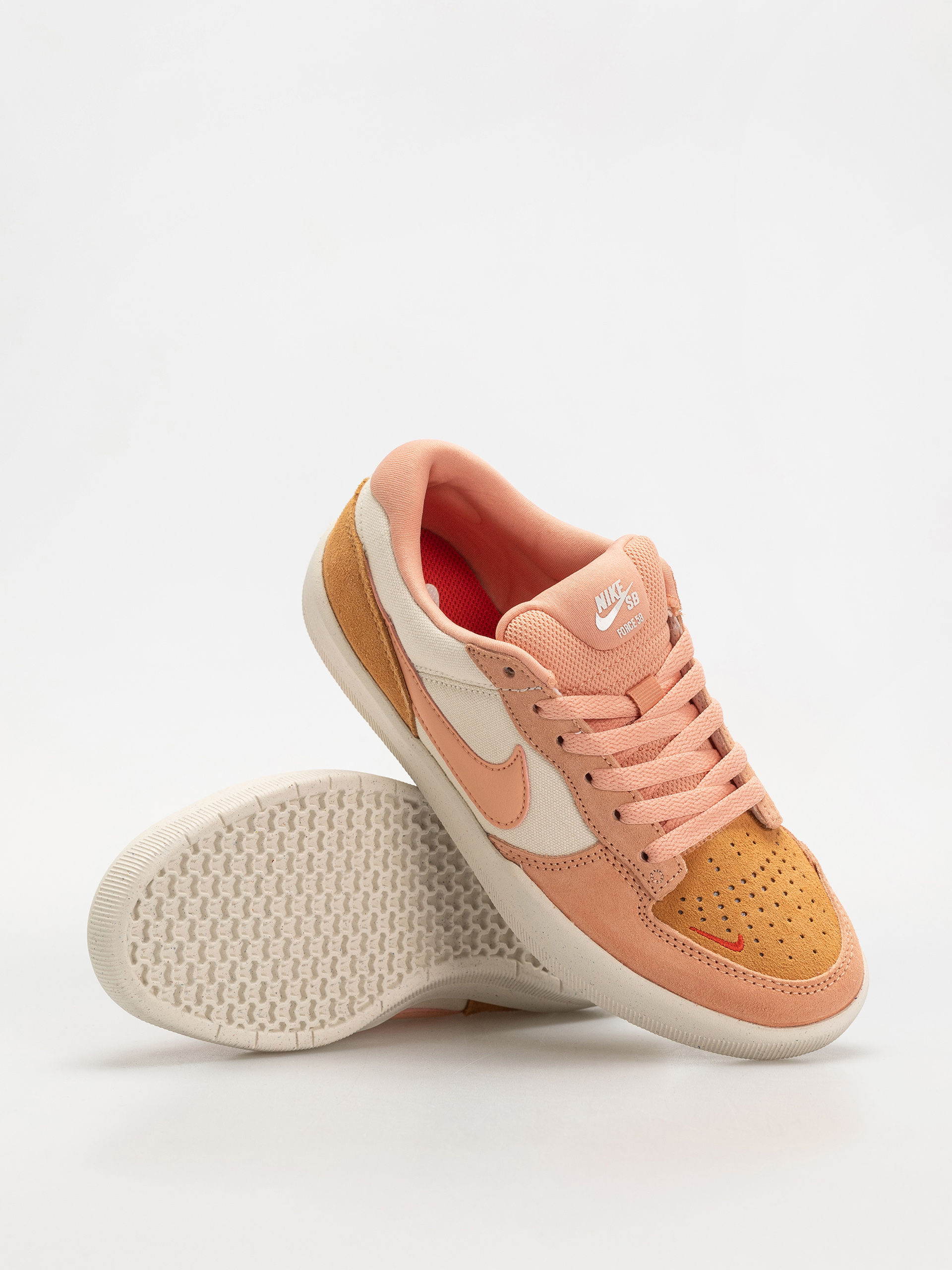 Nike SB Force 58 Schuhe (pale ivory/apricot agate copper moon)