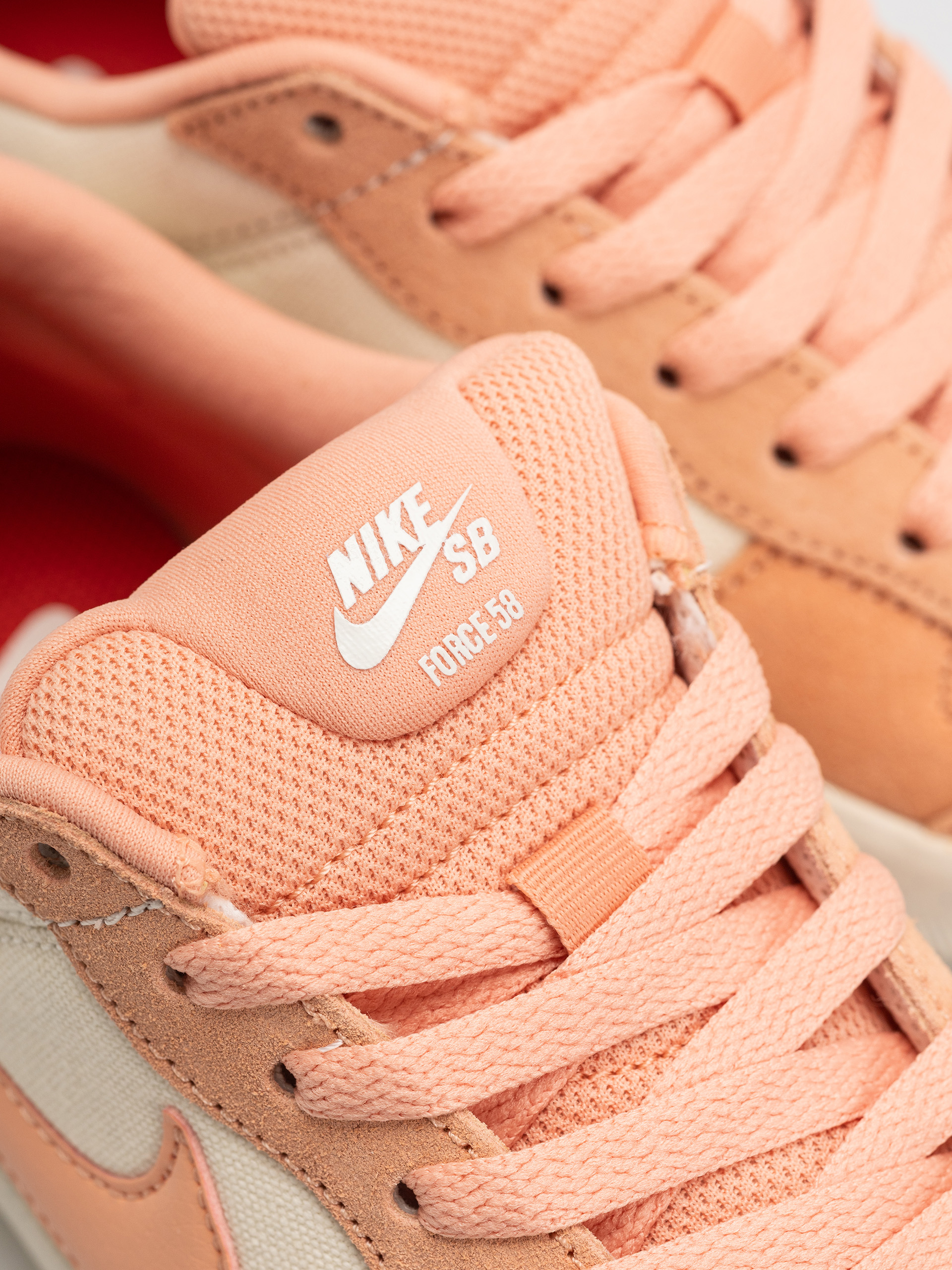 Nike SB Force 58 Schuhe (pale ivory/apricot agate copper moon)