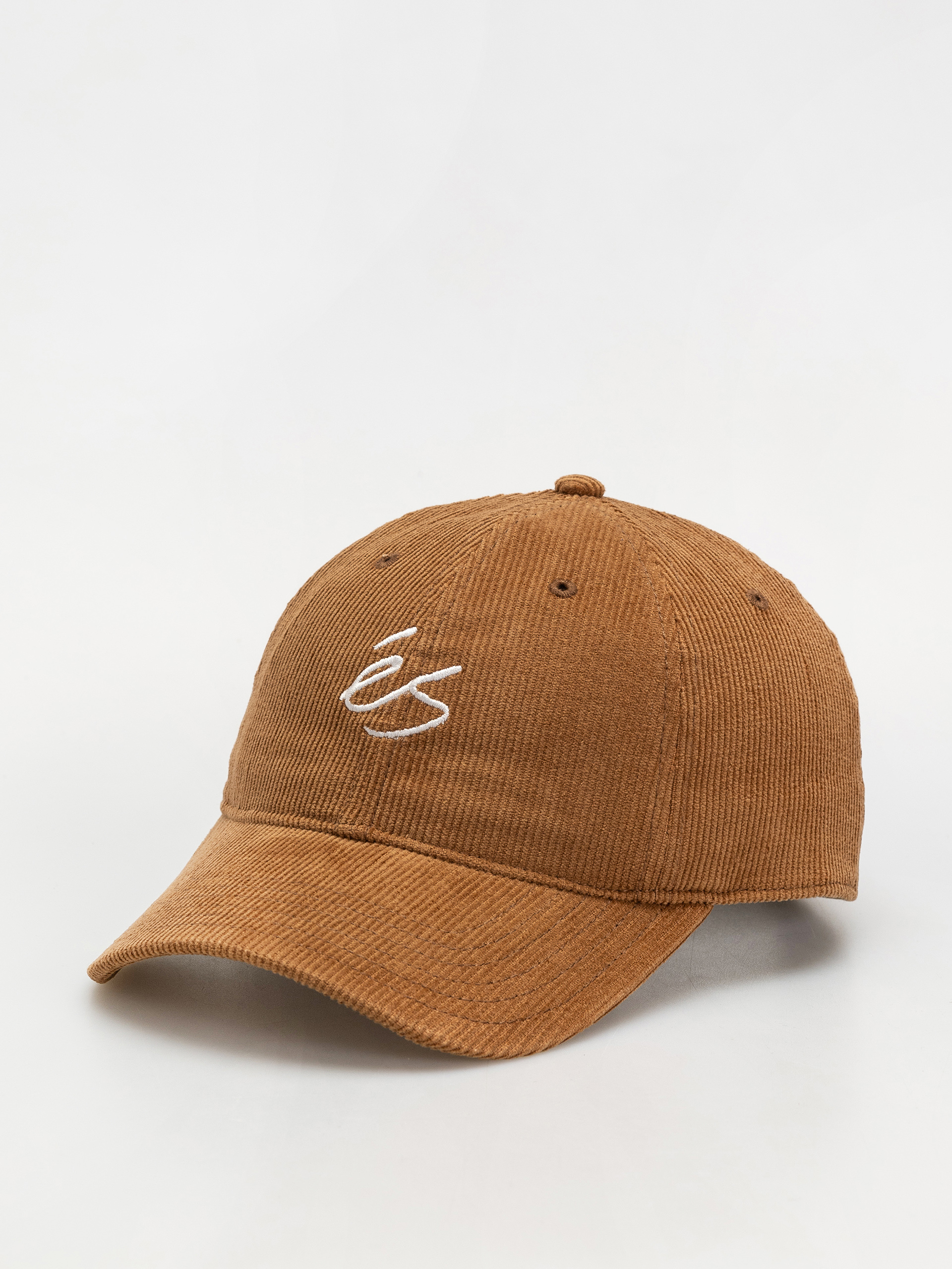 eS Mini Script Courduroy Cap (brown)
