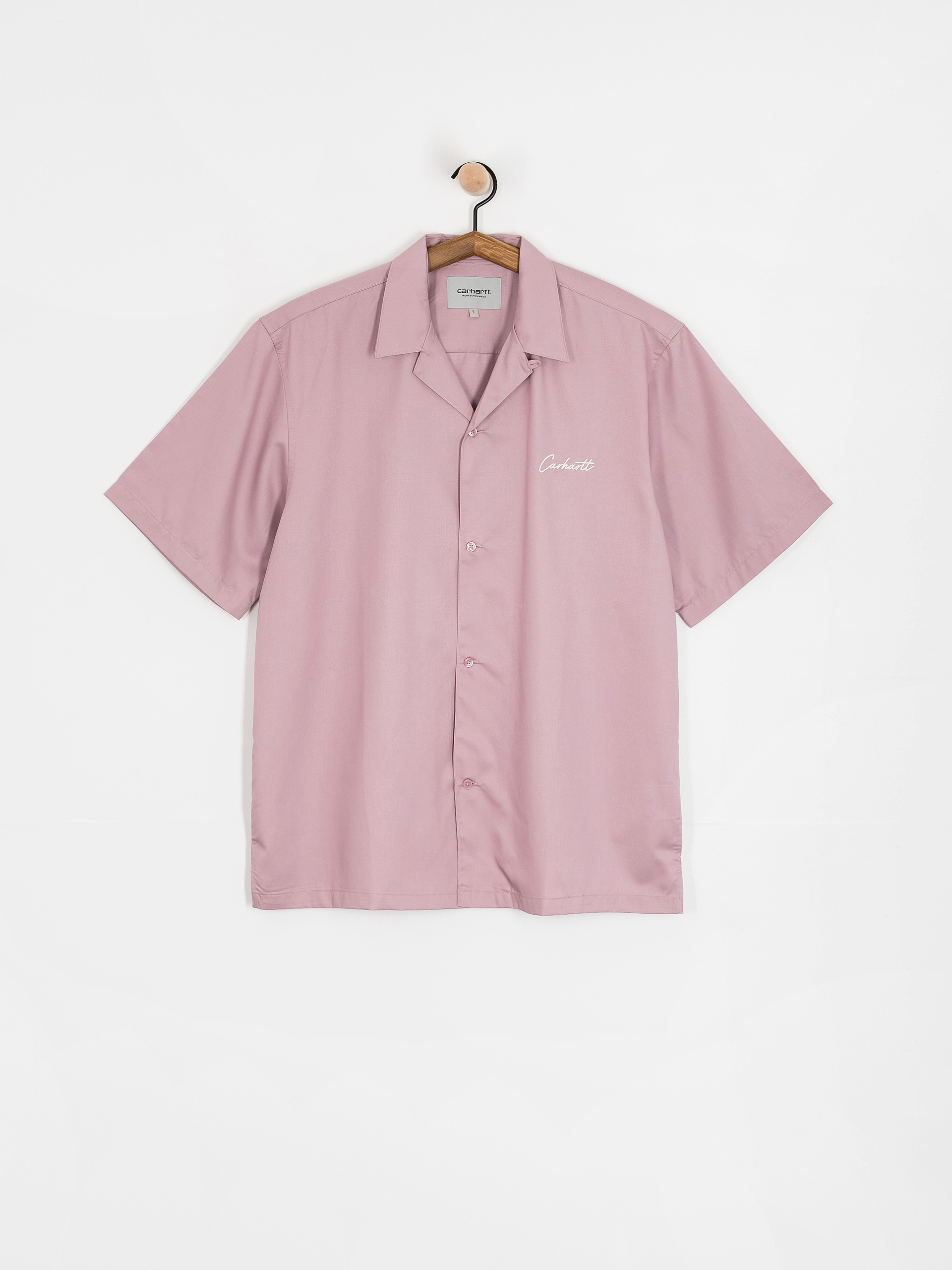 Carhartt WIP Delray Shirt (hortensia/white)