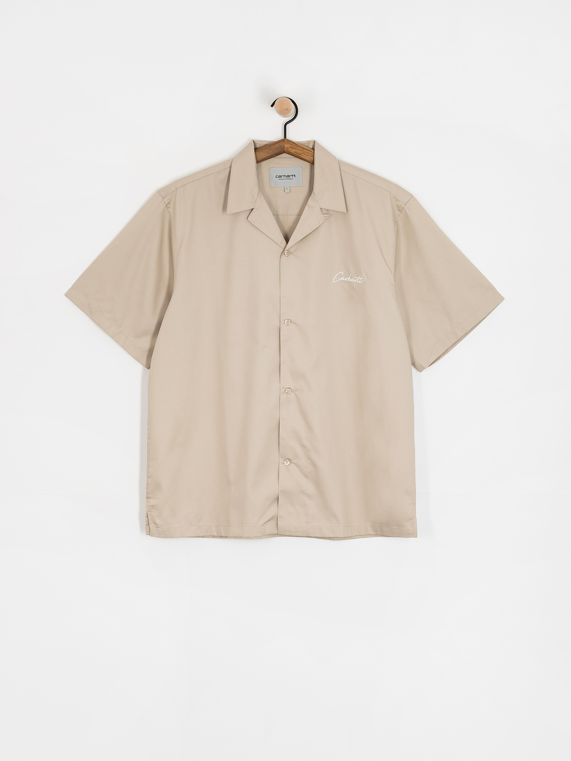 Carhartt WIP Delray Hemd (fleur de sel/white)