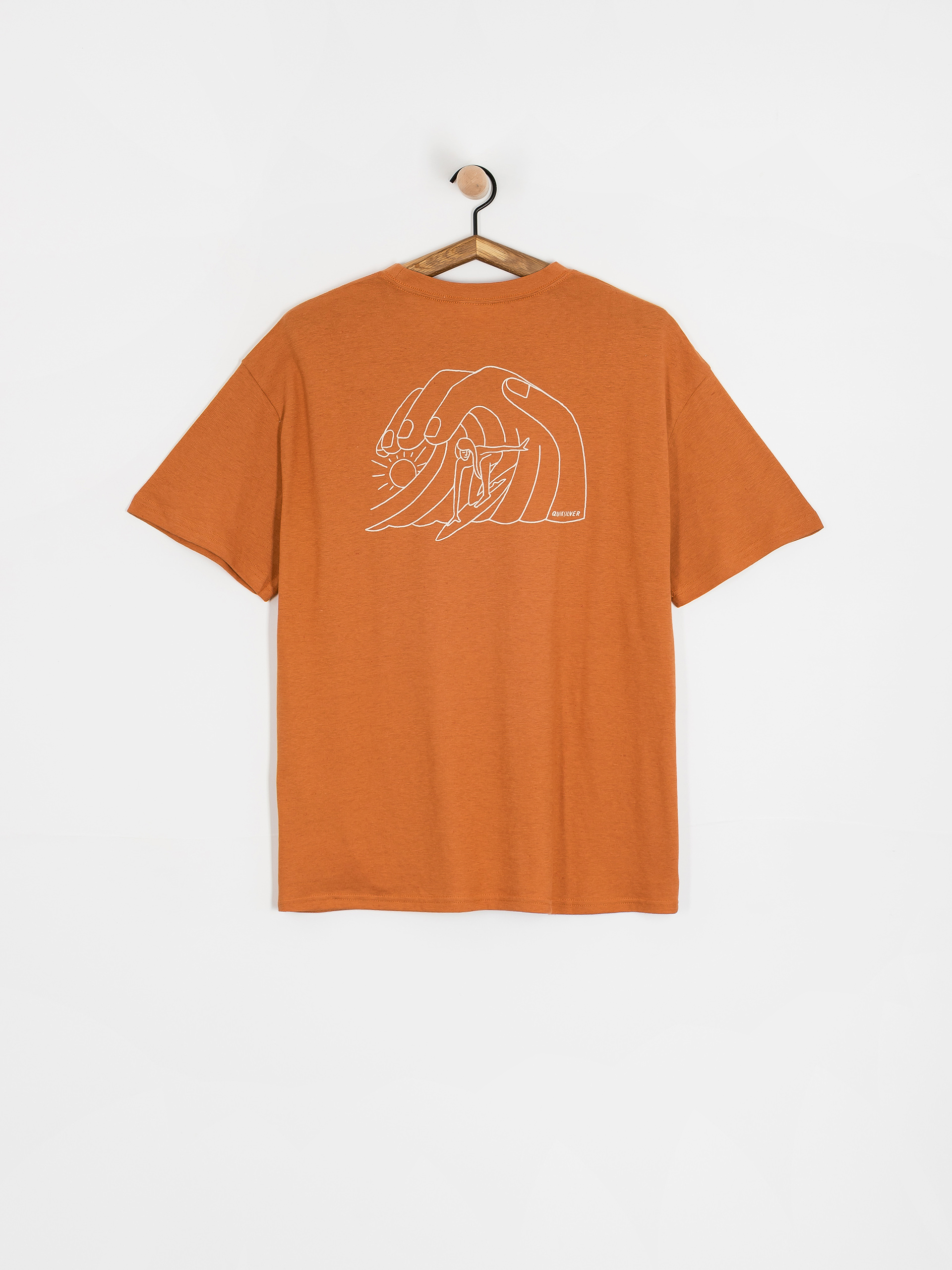 Quiksilver Freedom Swell T-shirt (bran)