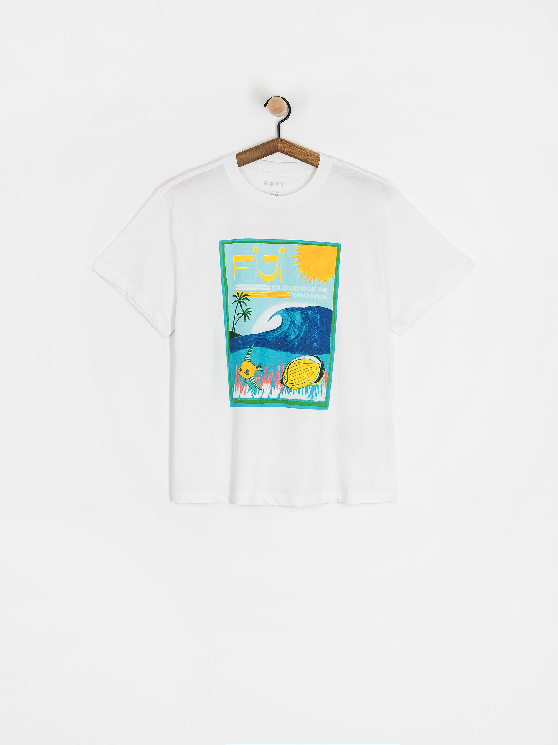 Roxy Atlas Hangloose T-shirt Wmn (bright white fiji)