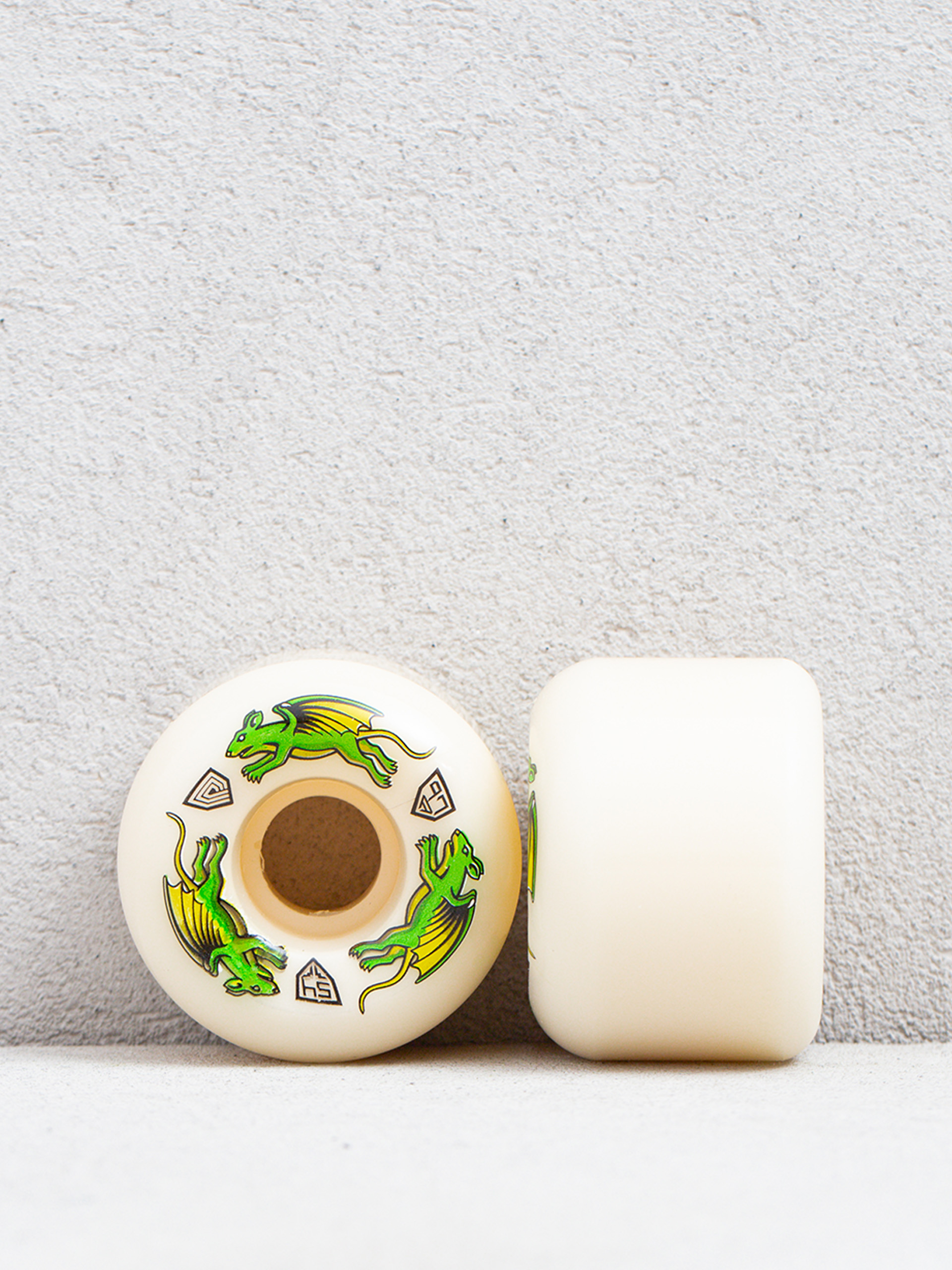 Powell Peralta WL PP Dragon Formula Nano Rat A2 97A Wheels (off white)