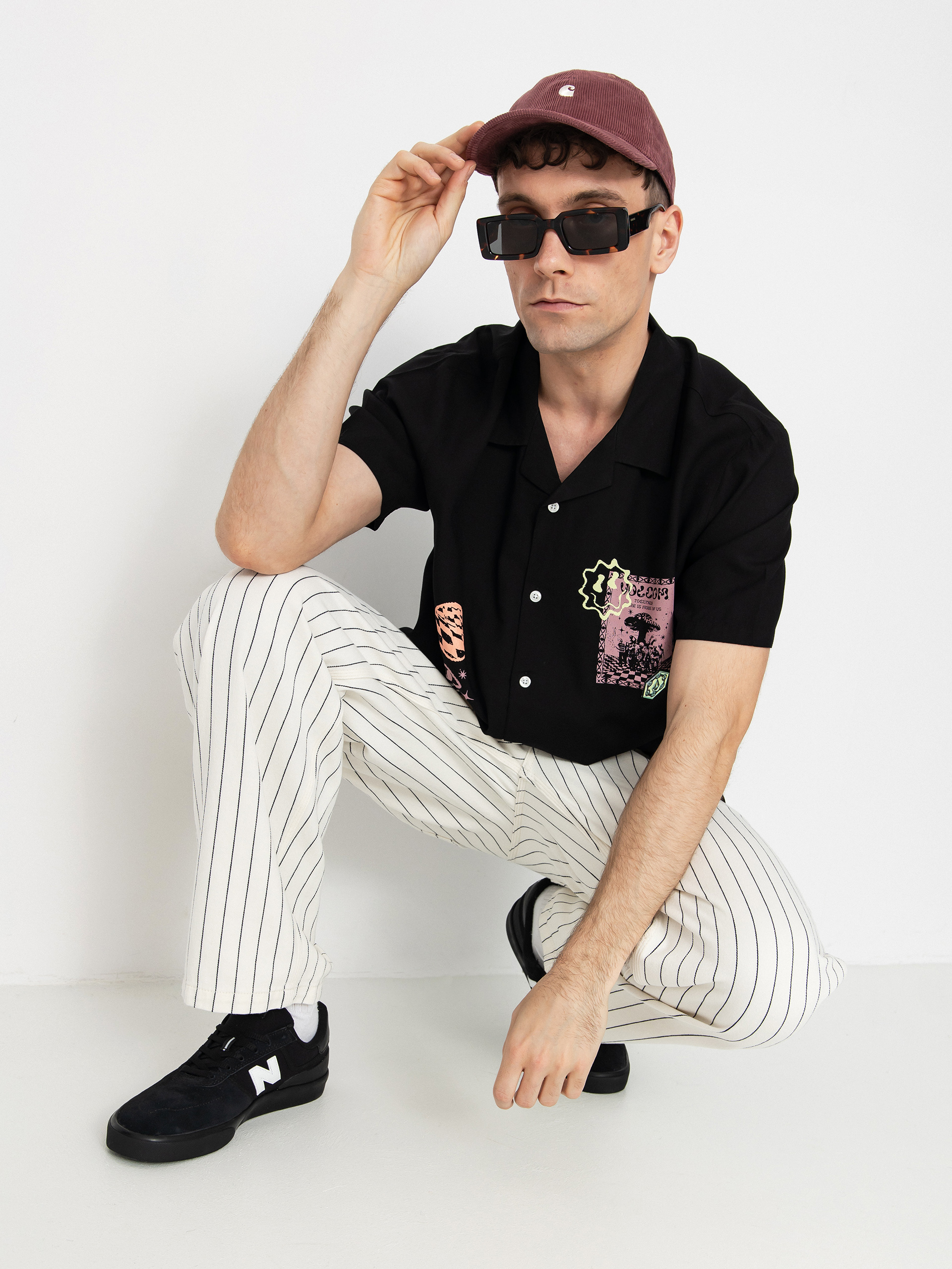 Volcom Fa F Rygalski Hemd (black)