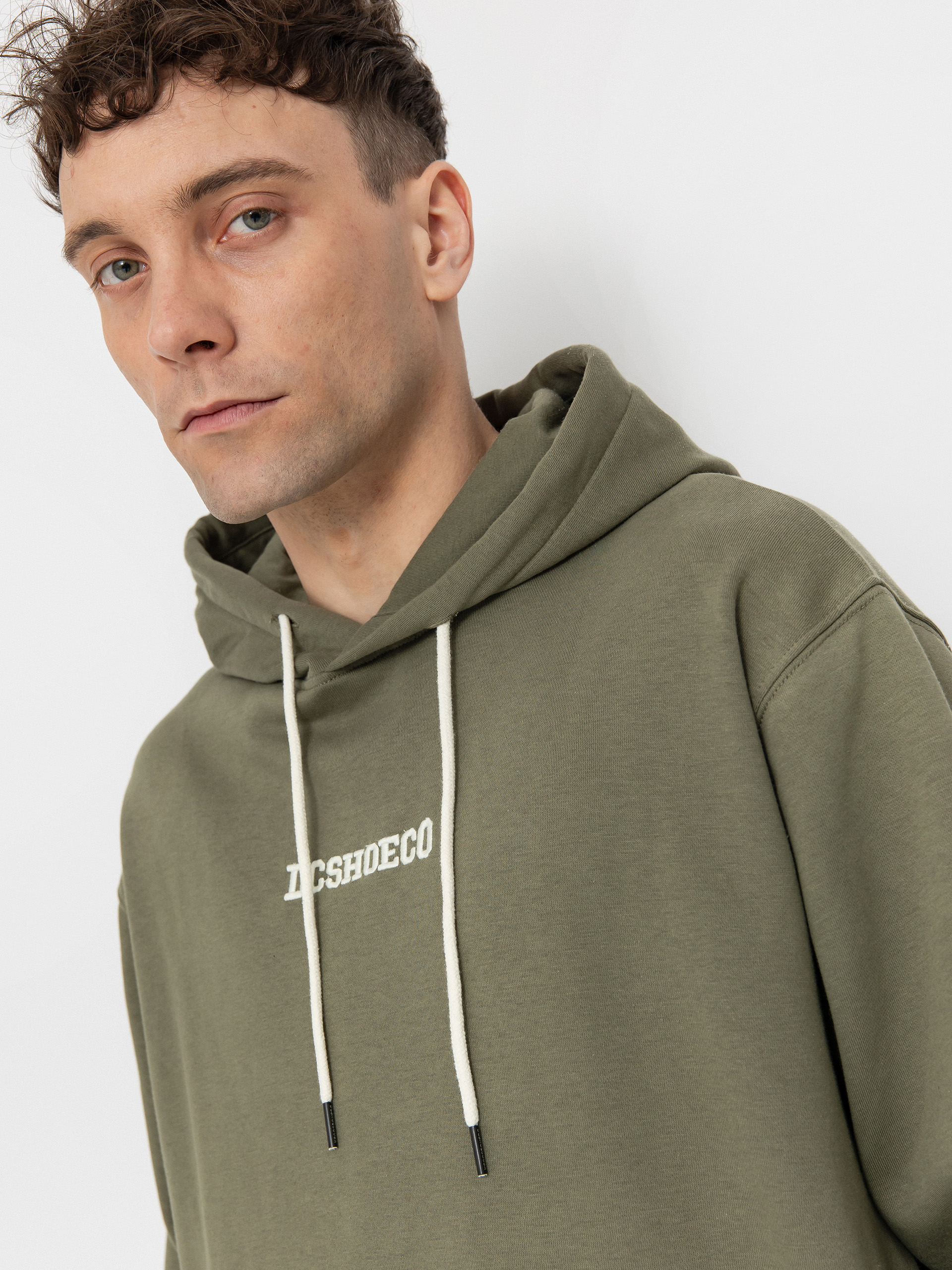 DC Baseline HD Hoodie (deep lichen green)