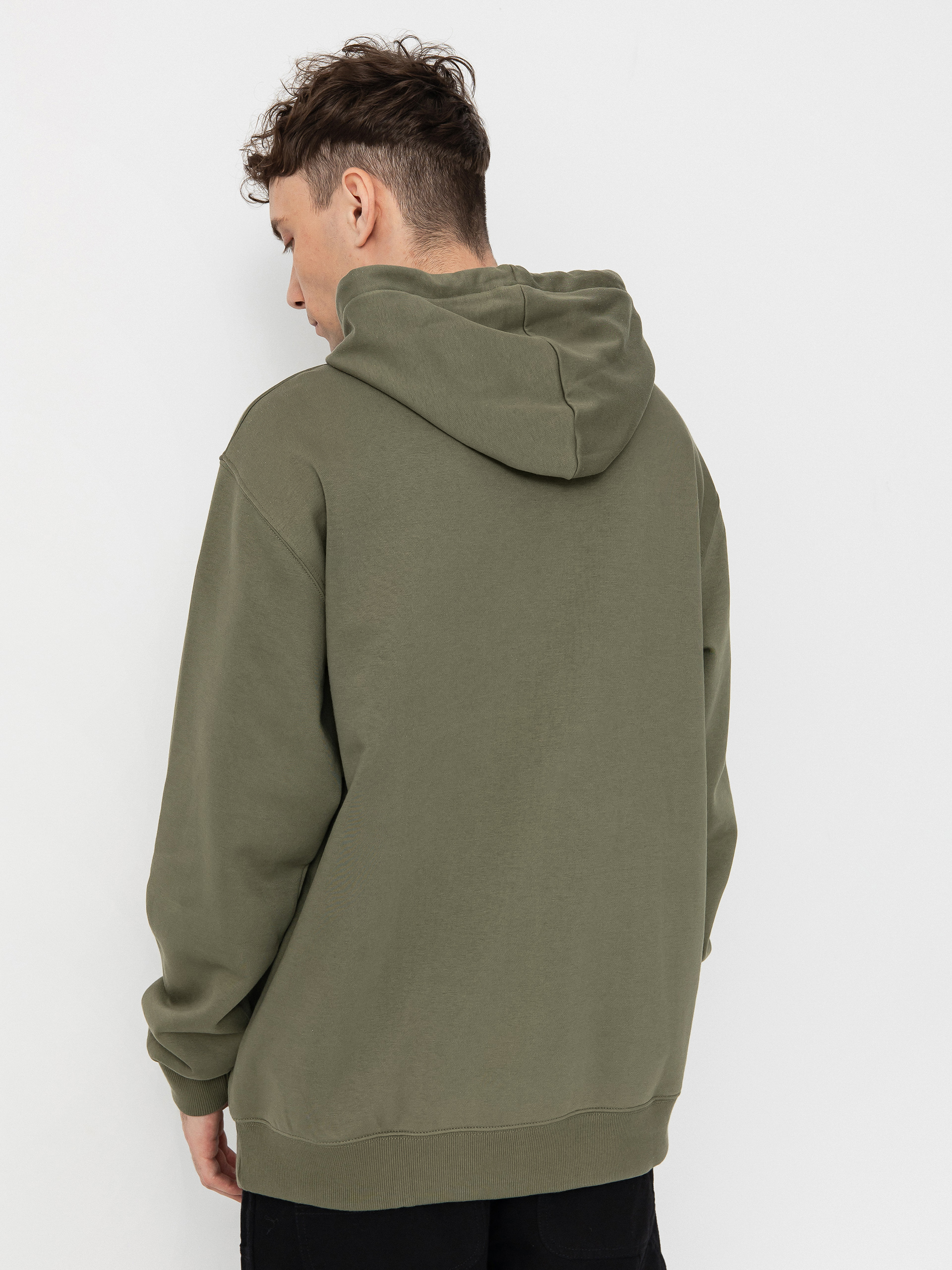 DC Baseline HD Hoodie (deep lichen green)