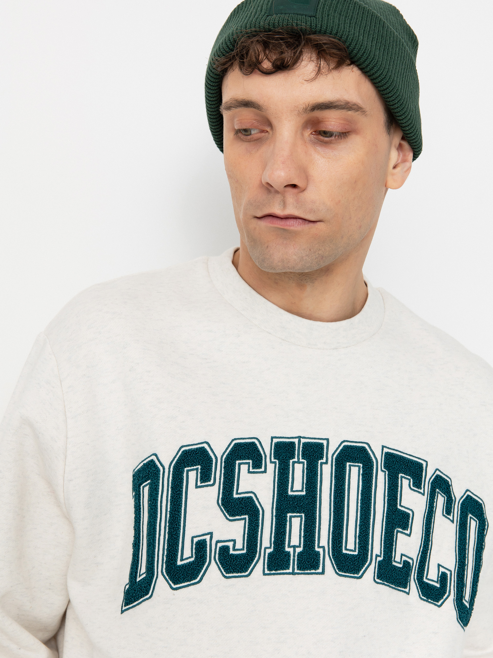 DC Varsity Crew Sweatshirt (snow heather)