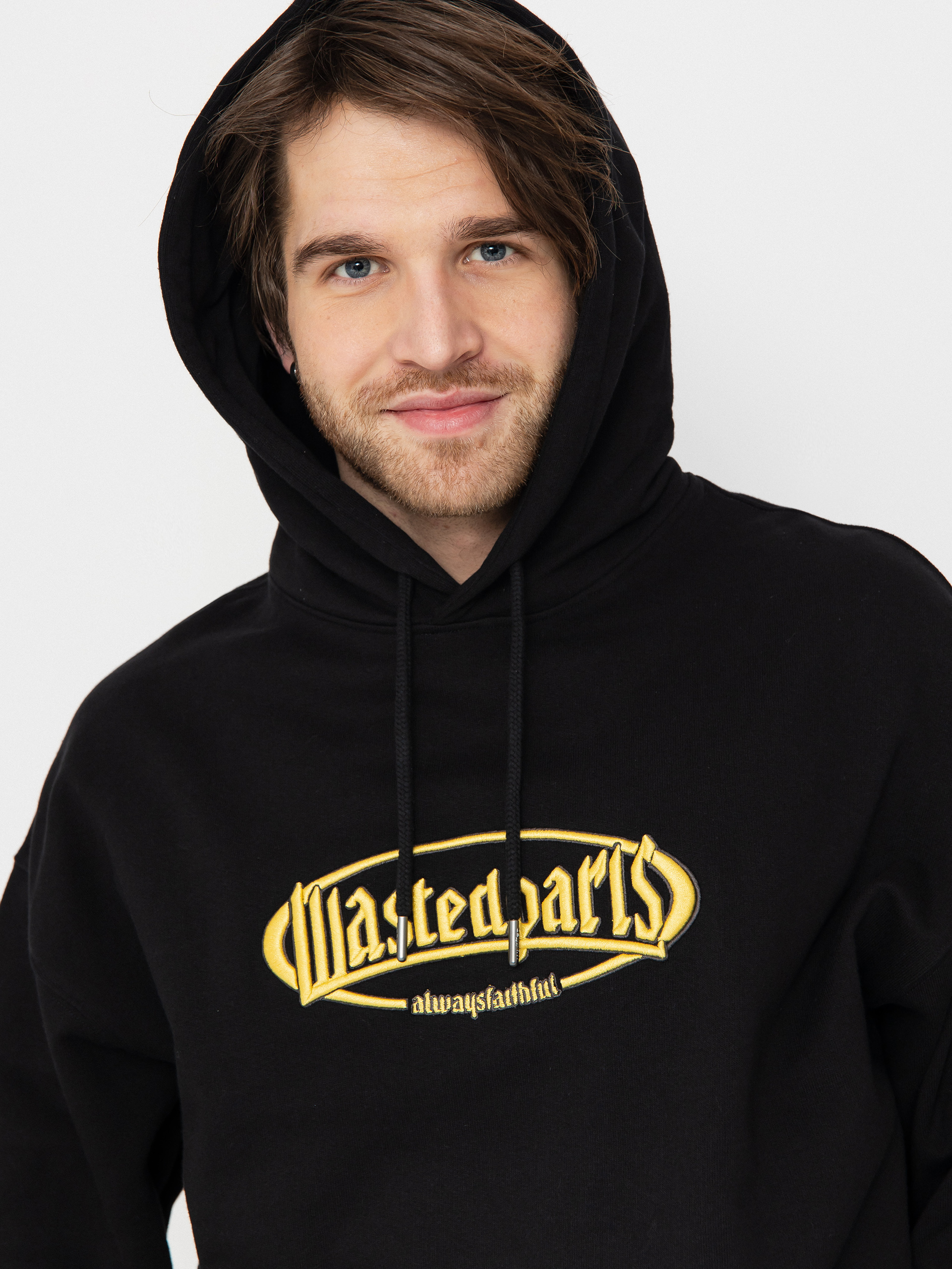 Wasted Paris Yard Boxy HD Hoodie (black)