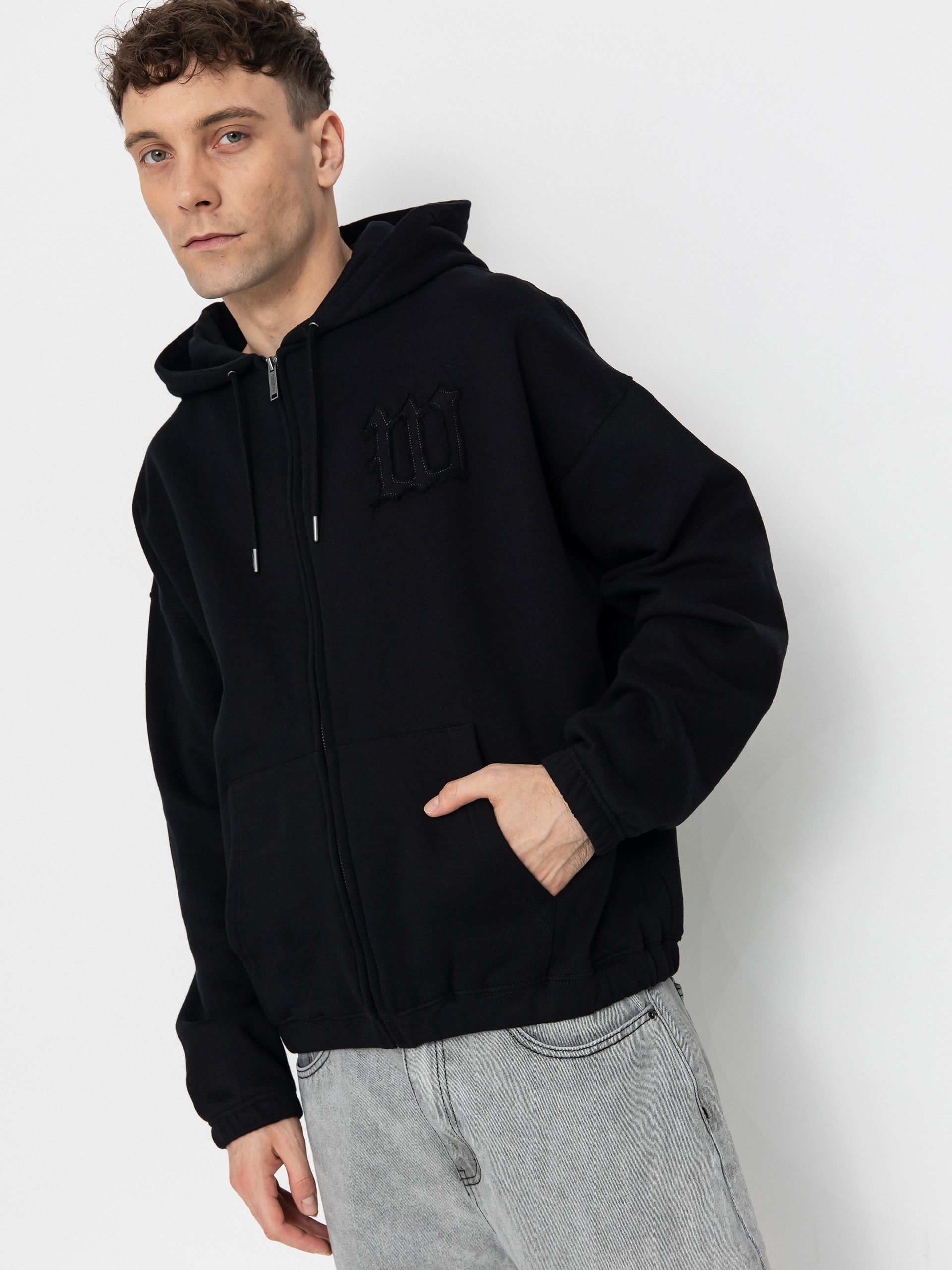 Wasted Paris Kingdom Curve Destroy Boxy ZHD Hoodie (black)