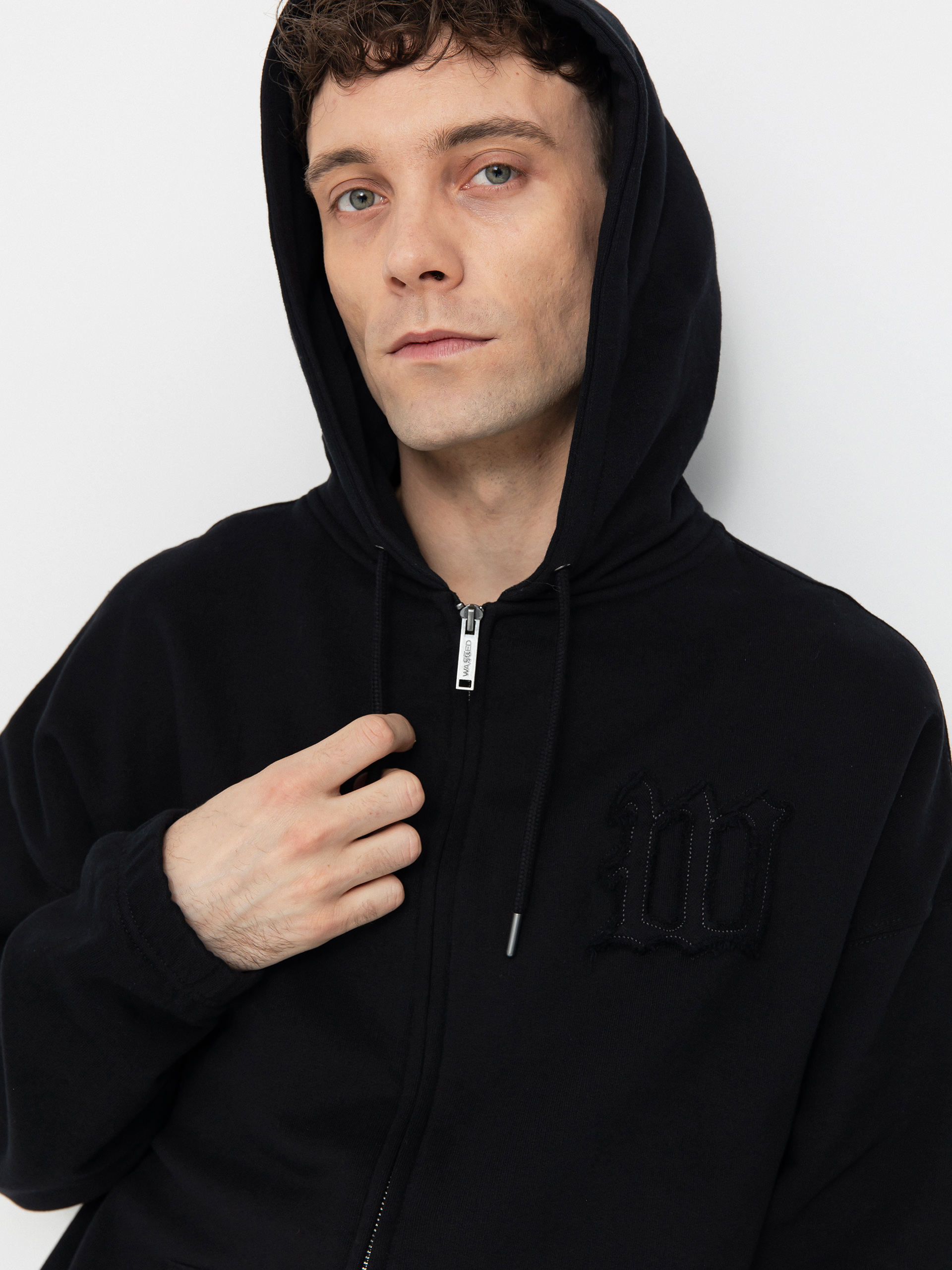 Wasted Paris Kingdom Curve Destroy Boxy ZHD Hoodie - black