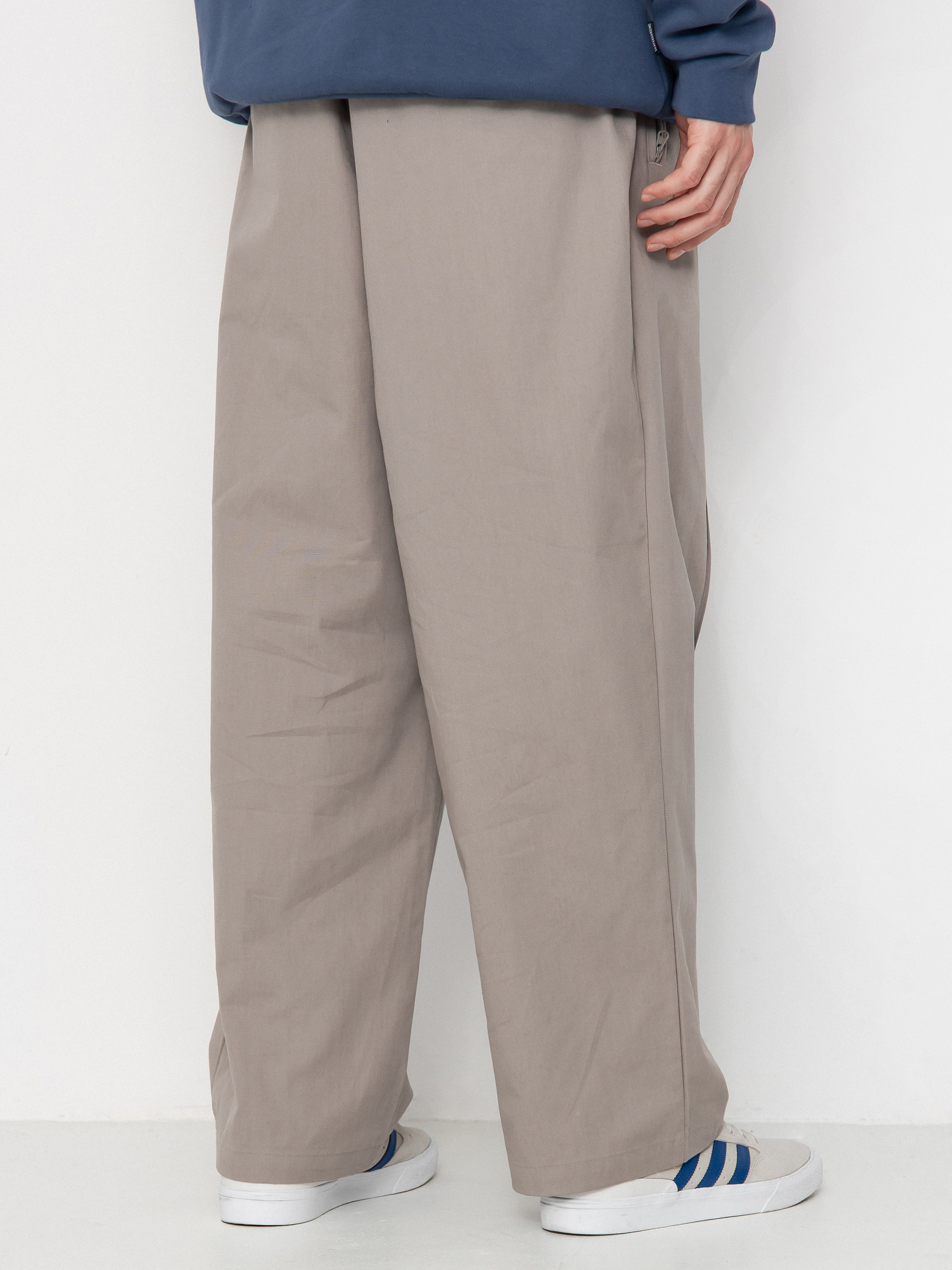 【BAON】Invat Pintuck Pigment Pants Menswear | Rivet Pintuck Pants, Beige