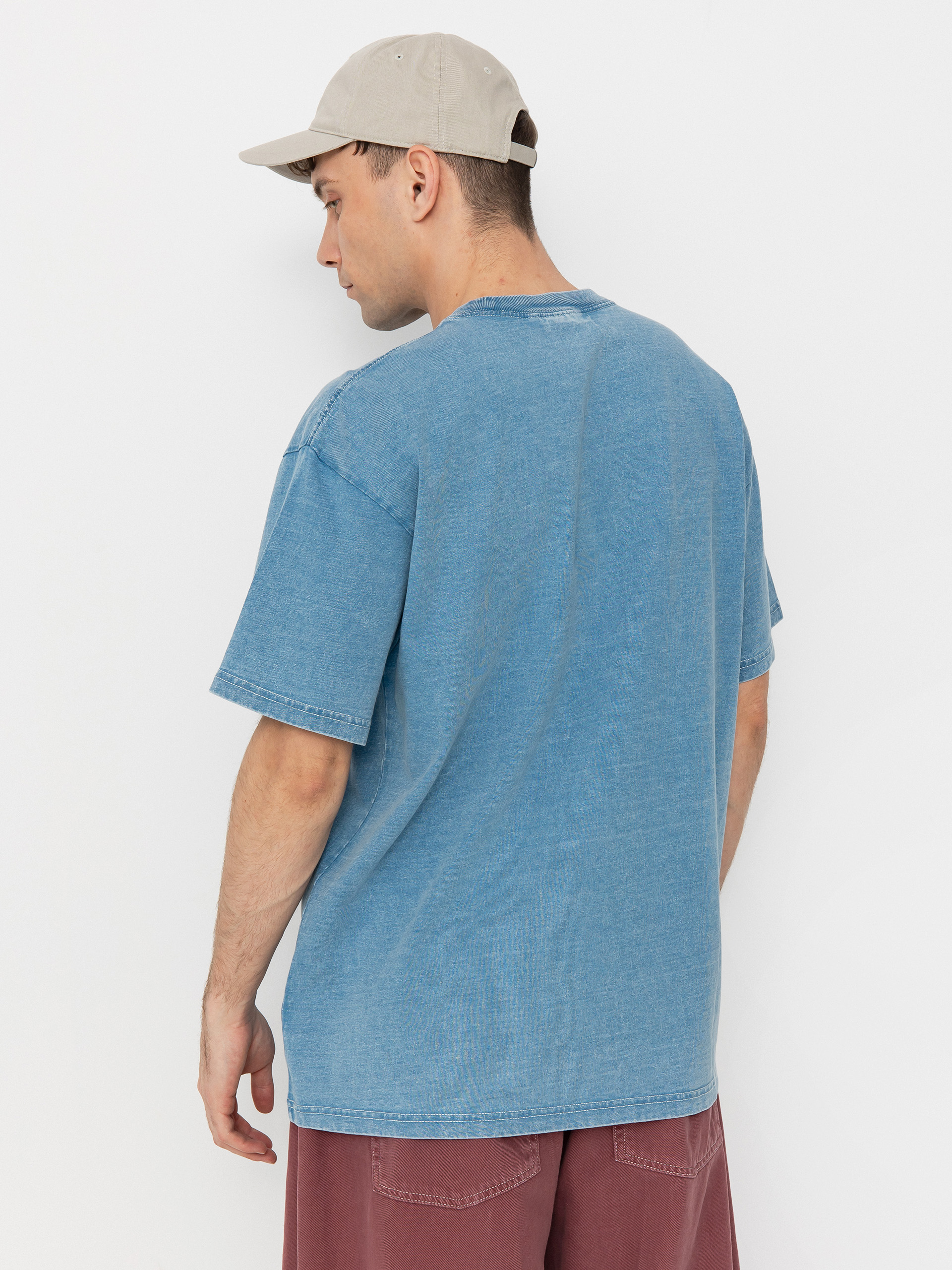 Carhartt WIP T-Shirt Ingo Pocket (light blue)