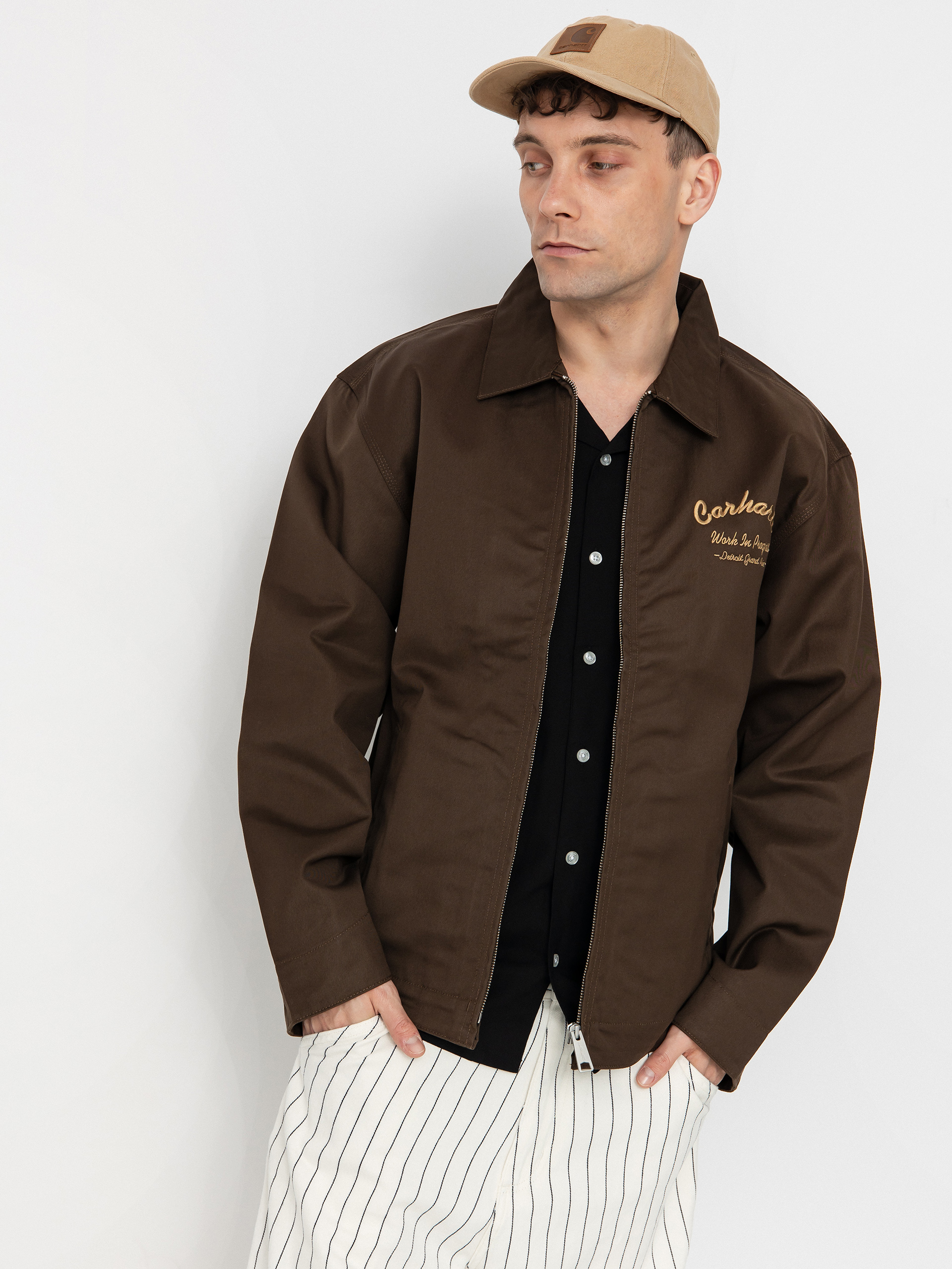 Carhartt WIP Jacket Racer Module (liberica/peanut)
