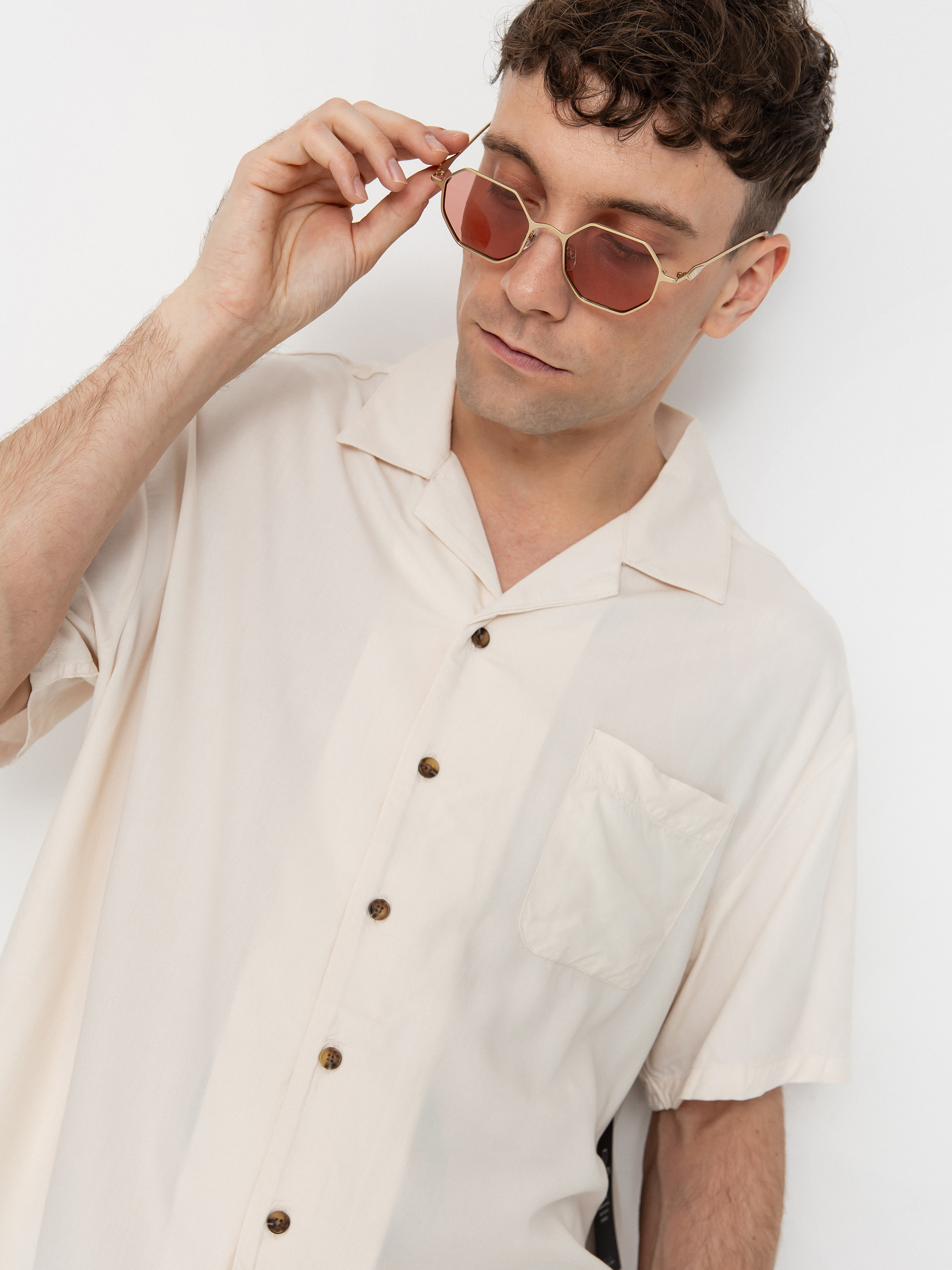 Brixton Bunker Shirt (whitecap)