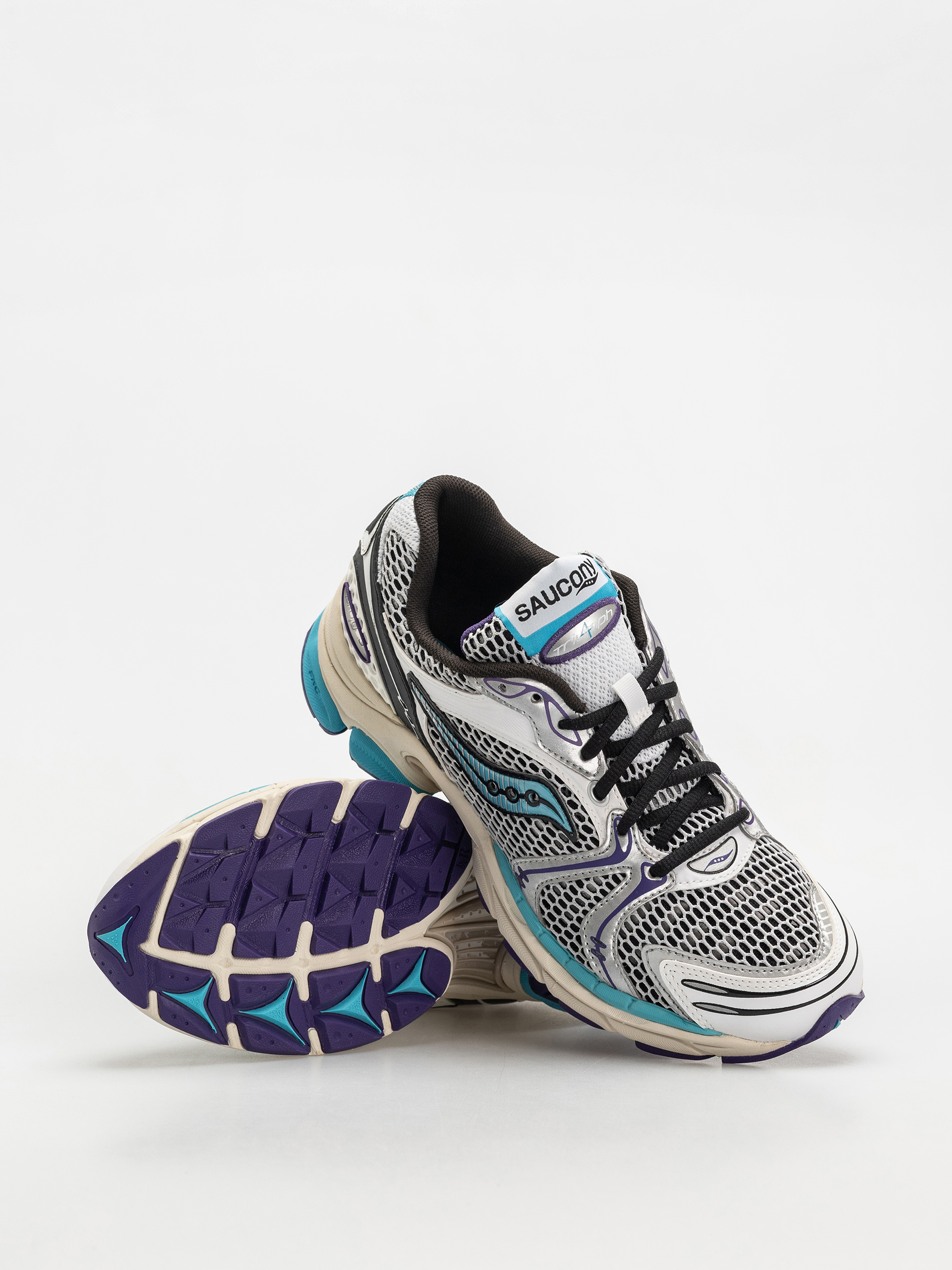 Saucony Shoes Progrid Triumph 4 (white/blue)
