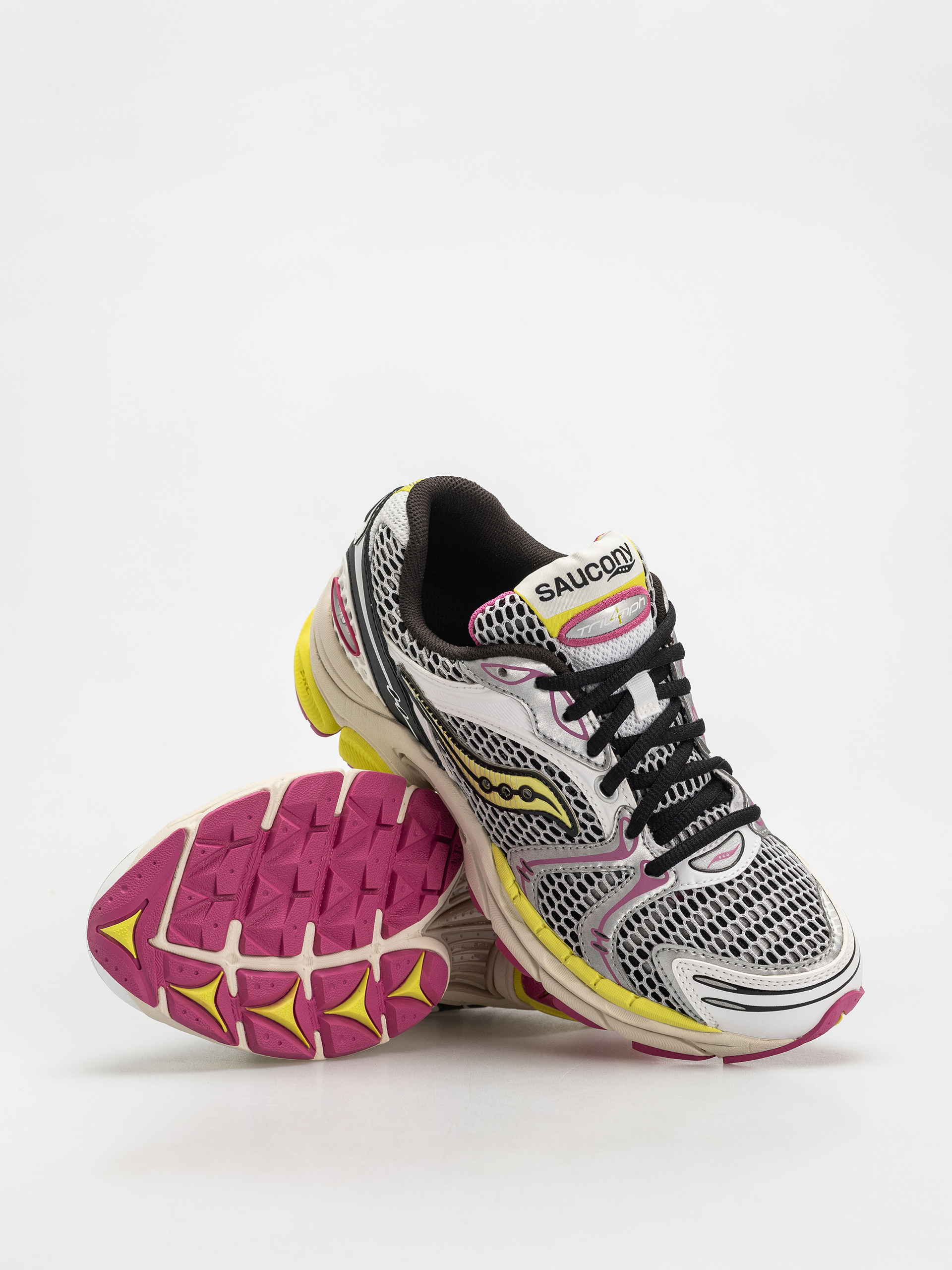 Saucony Schuhe Progrid Triumph 4 (white/fluo)