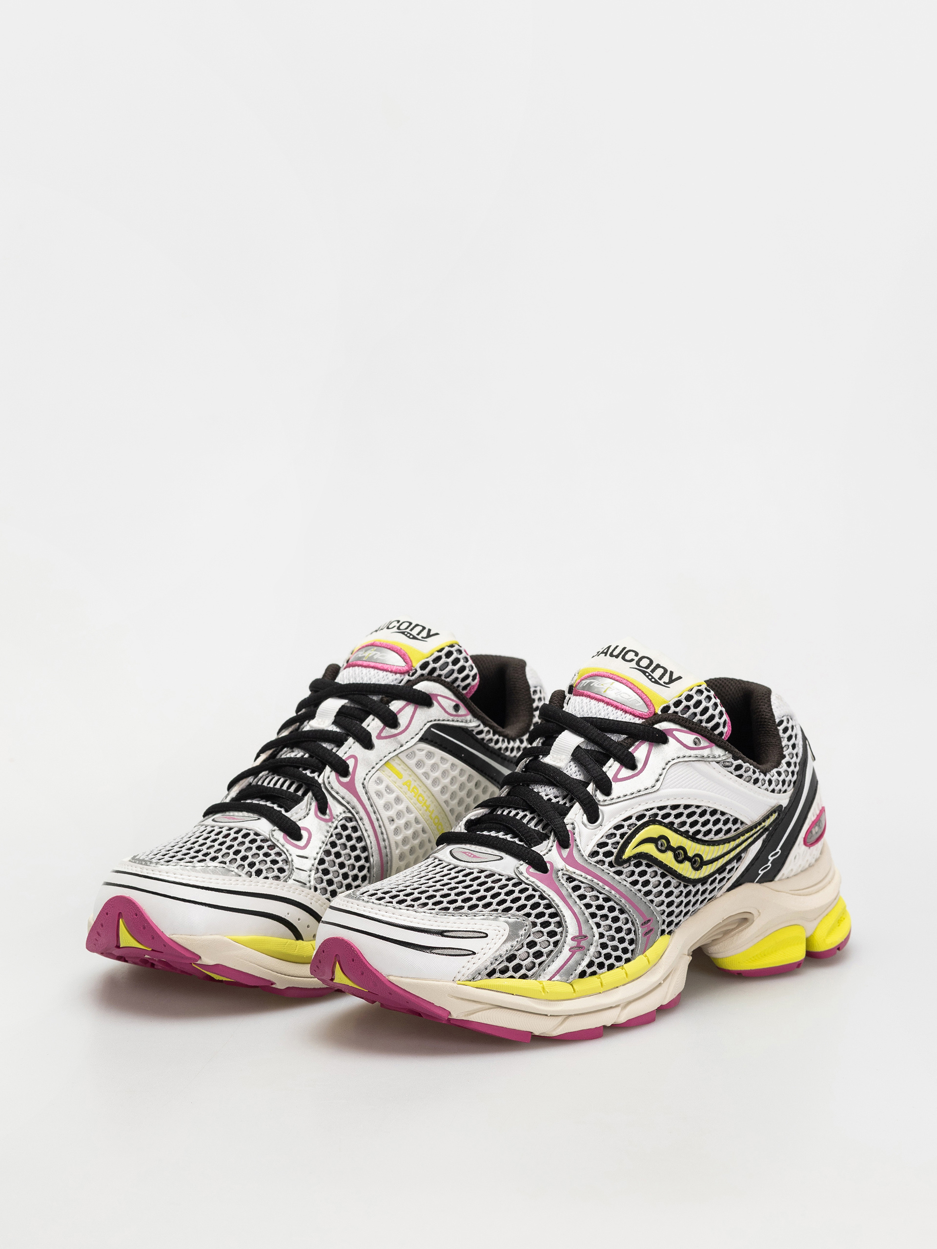Saucony Shoes Progrid Triumph 4 (white/fluo)