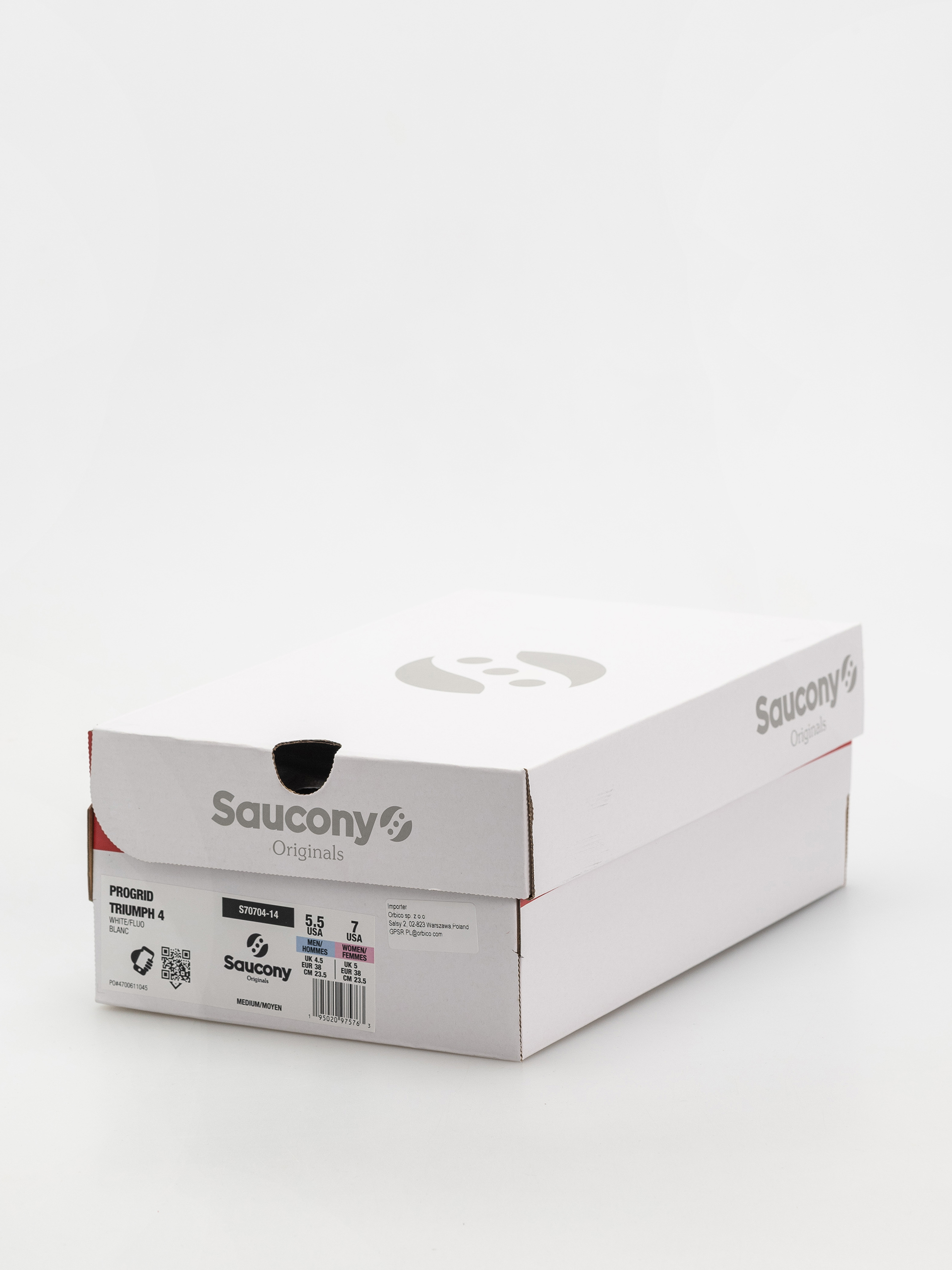 Saucony Shoes Progrid Triumph 4 (white/fluo)