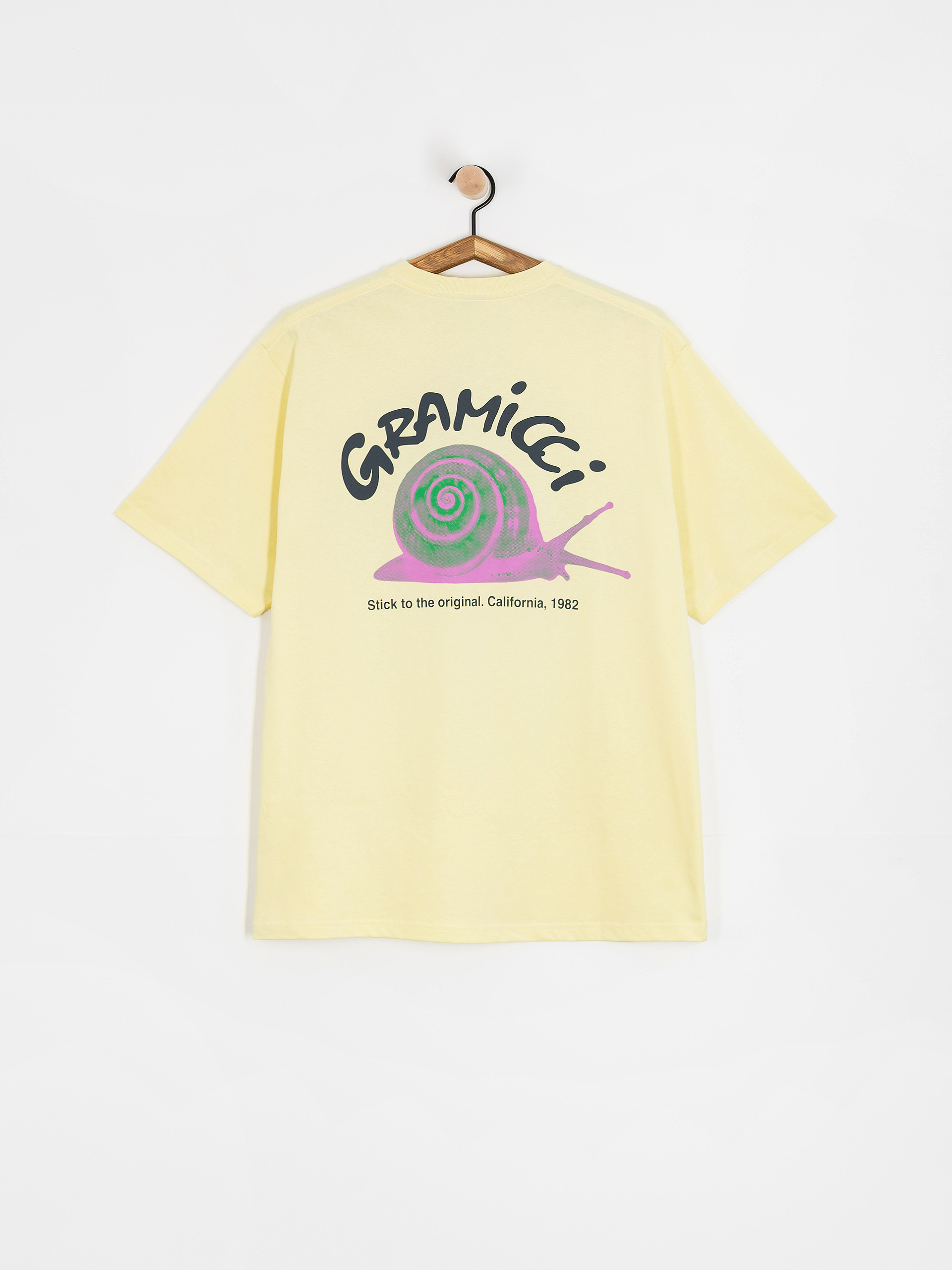 Gramicci Snail T-Shirt (lemon)