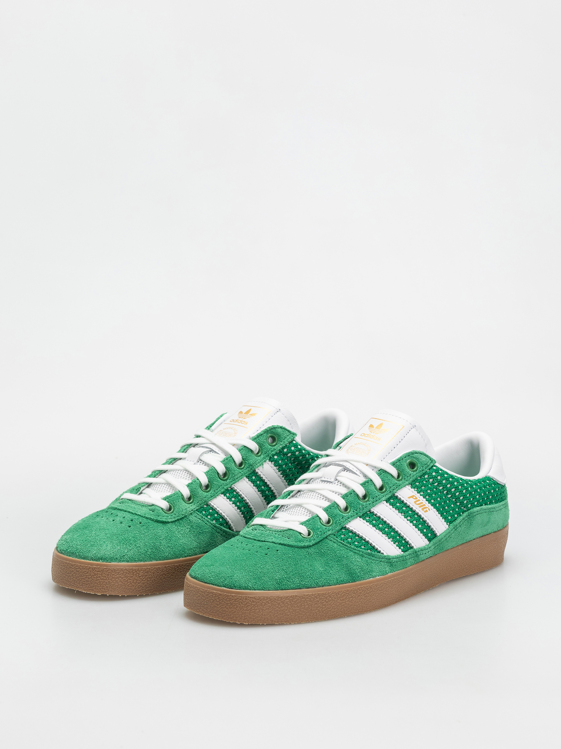adidas Puig Indoor Schuhe (green/ftwwht/gum4)