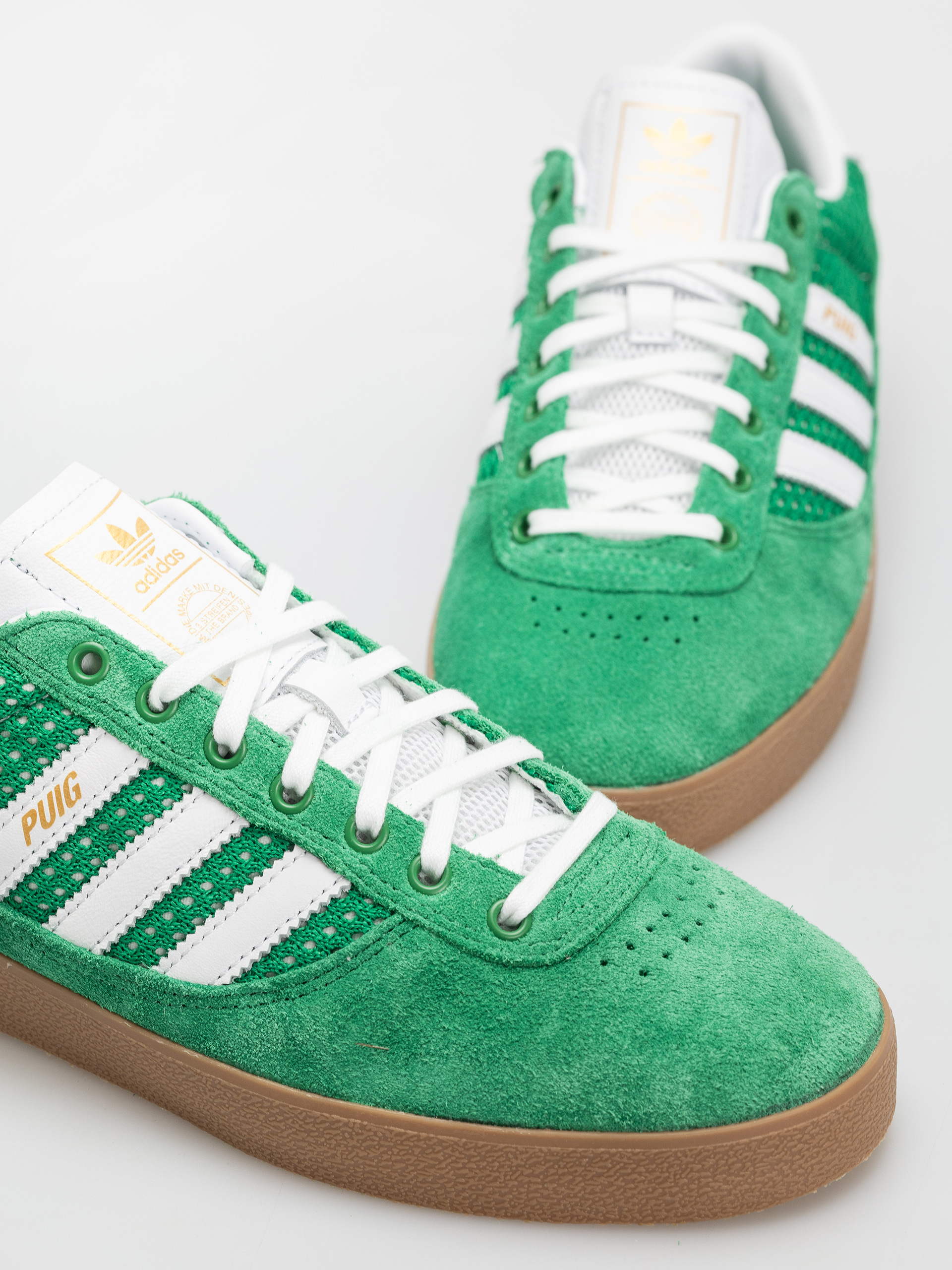 adidas Puig Indoor Schuhe (green/ftwwht/gum4)