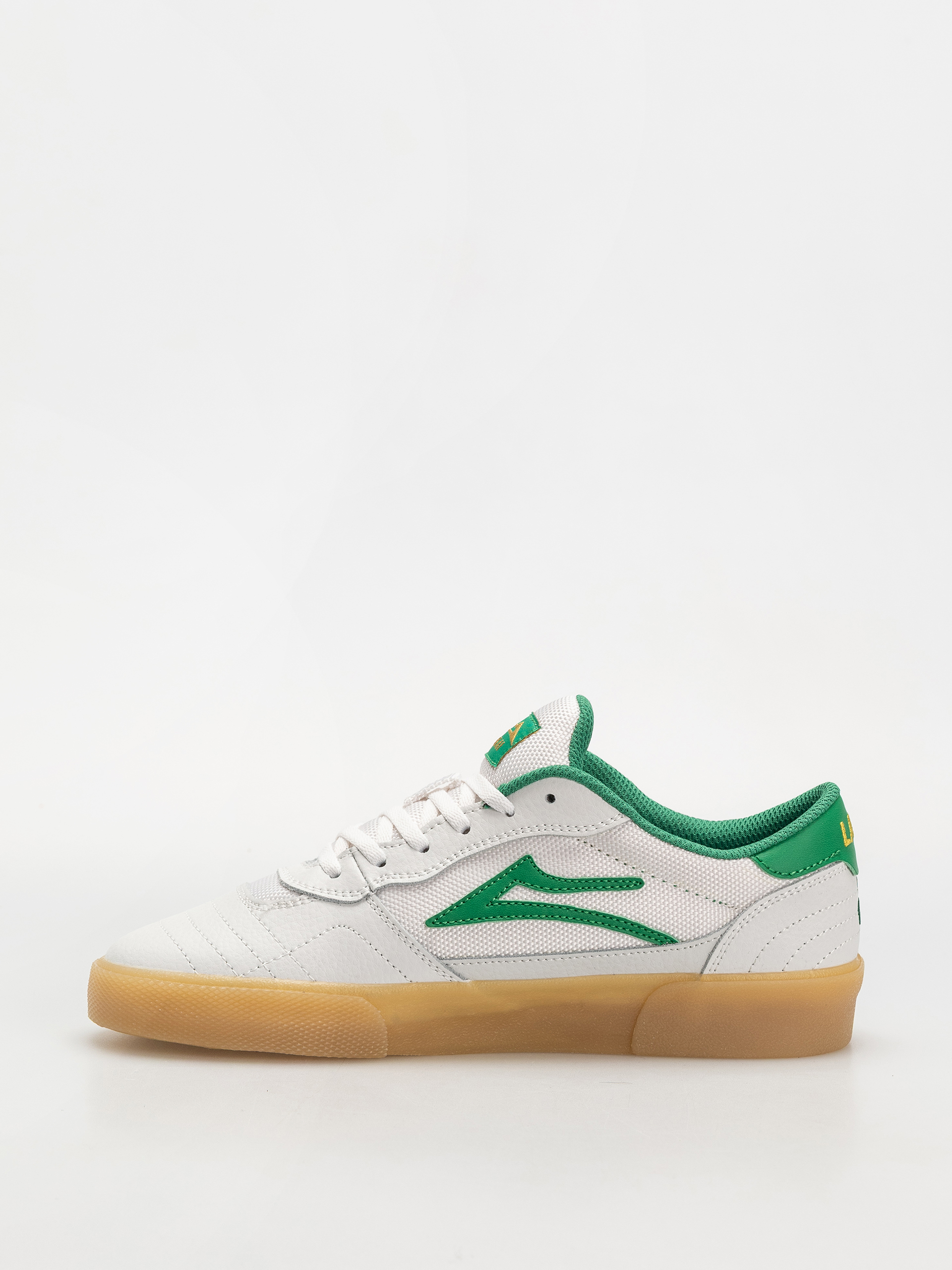 Lakai Cambridge Shoes (white/green/leather)