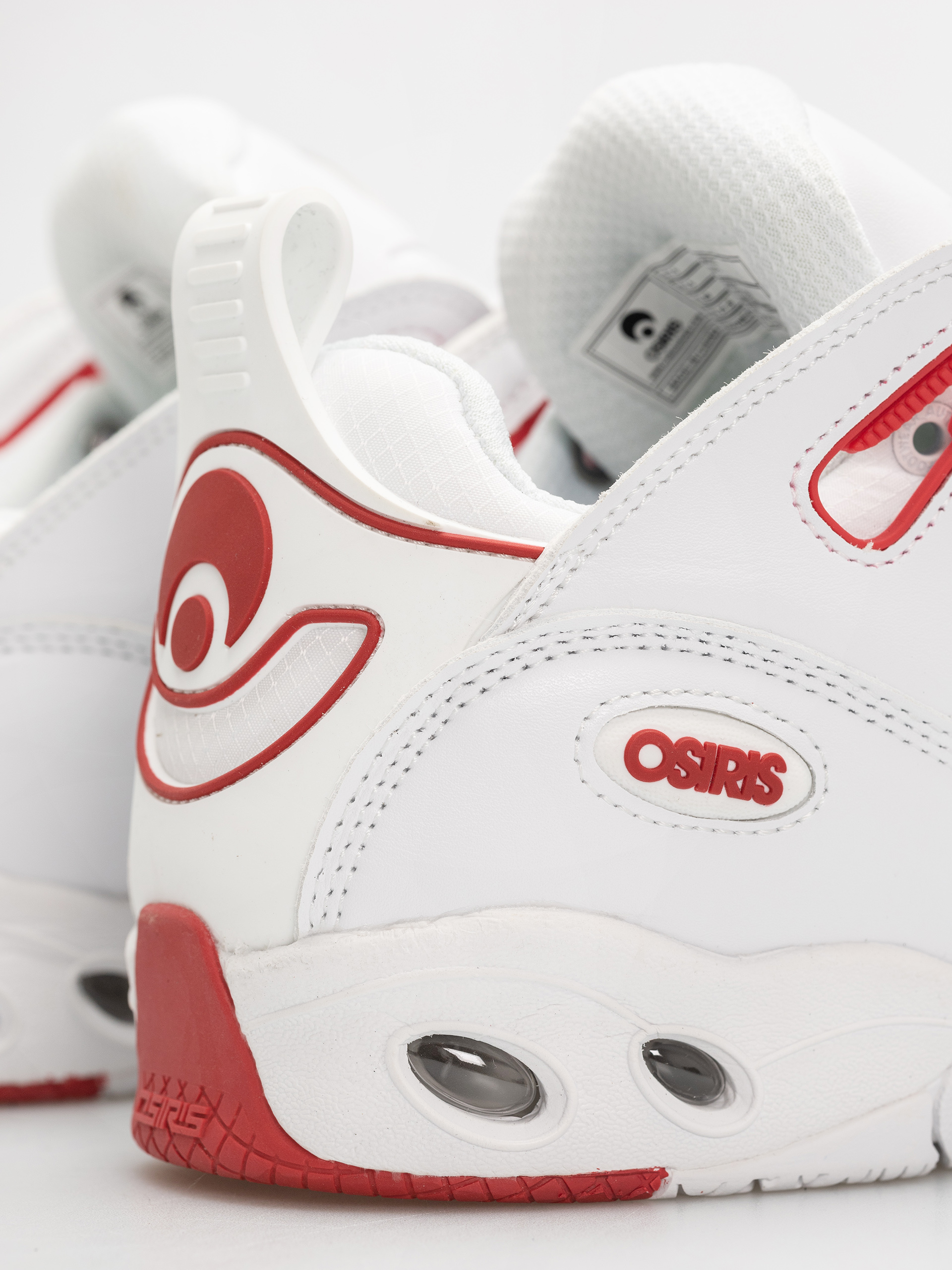 Osiris D3 E Shoes (white/red/white)