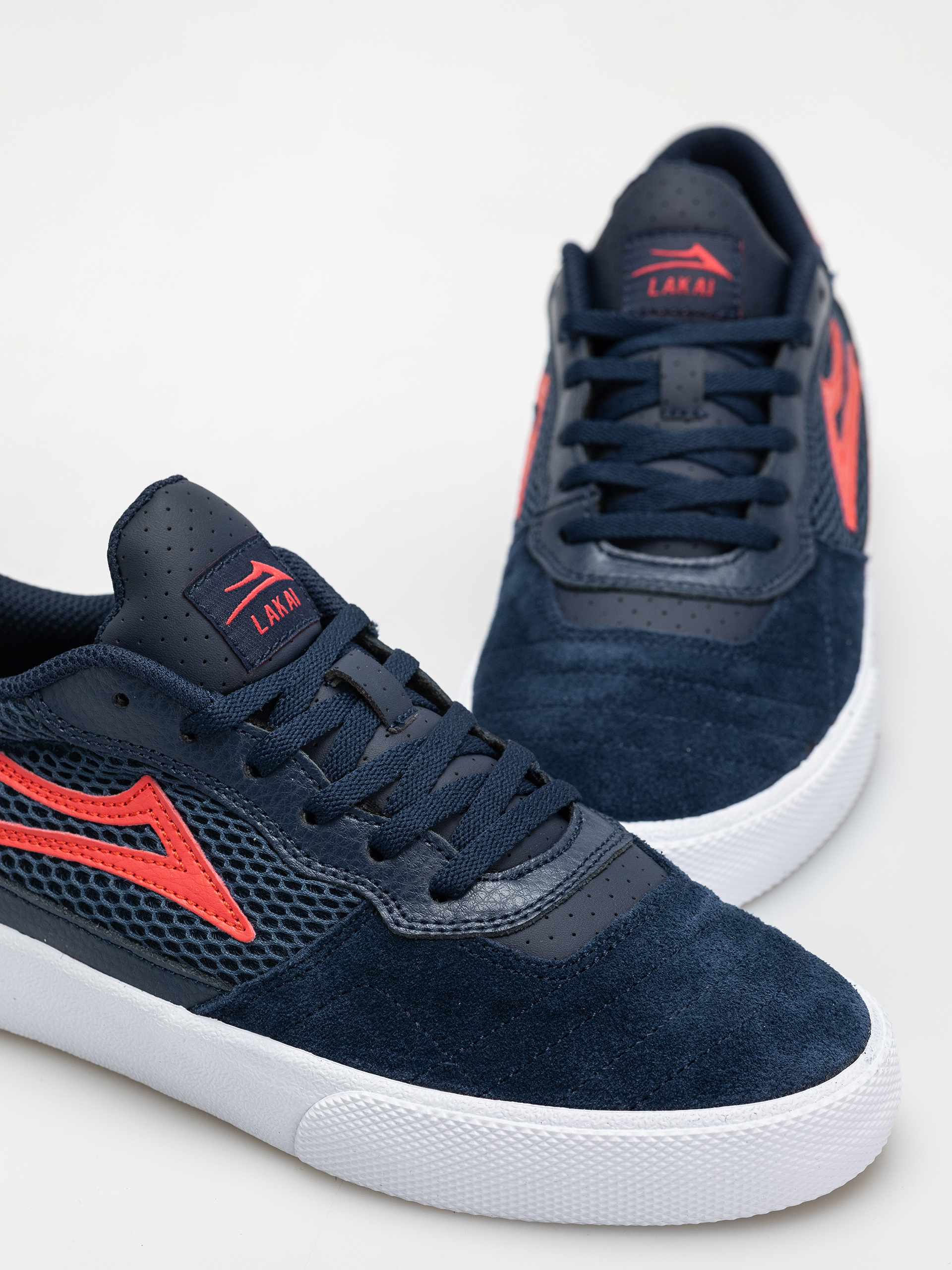 Lakai Cambridge Shoes (navy//red/suede)