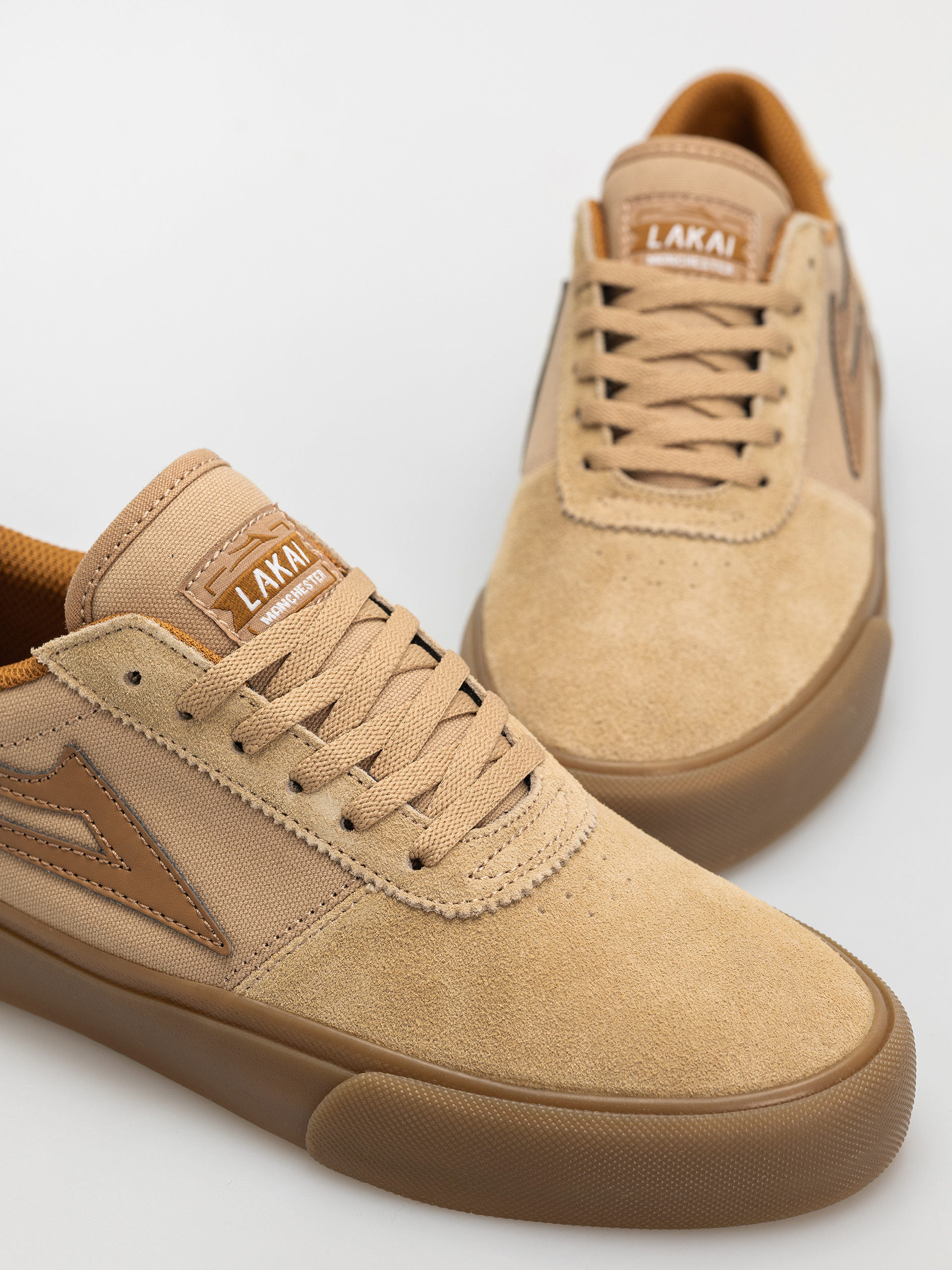 Lakai Manchester Shoes (tan/gum/suede)