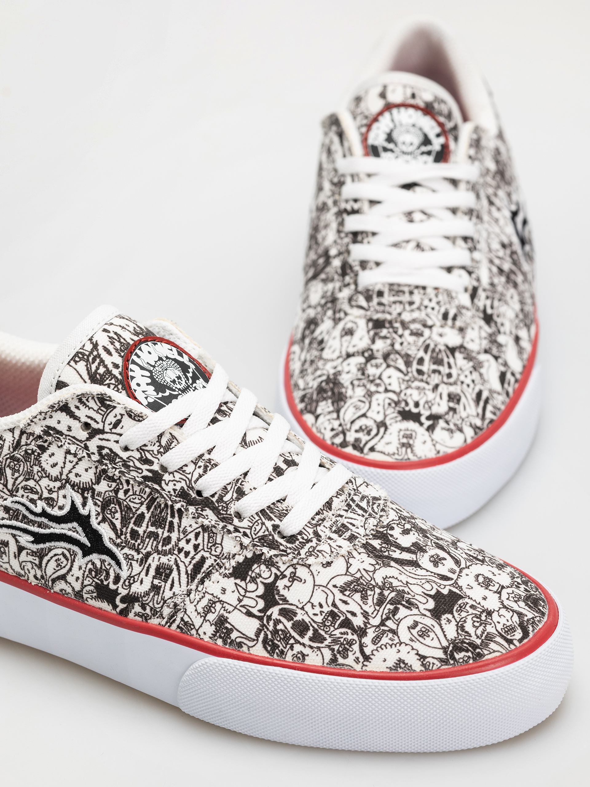 Lakai Manchester Schuhe (white/canvas/print)