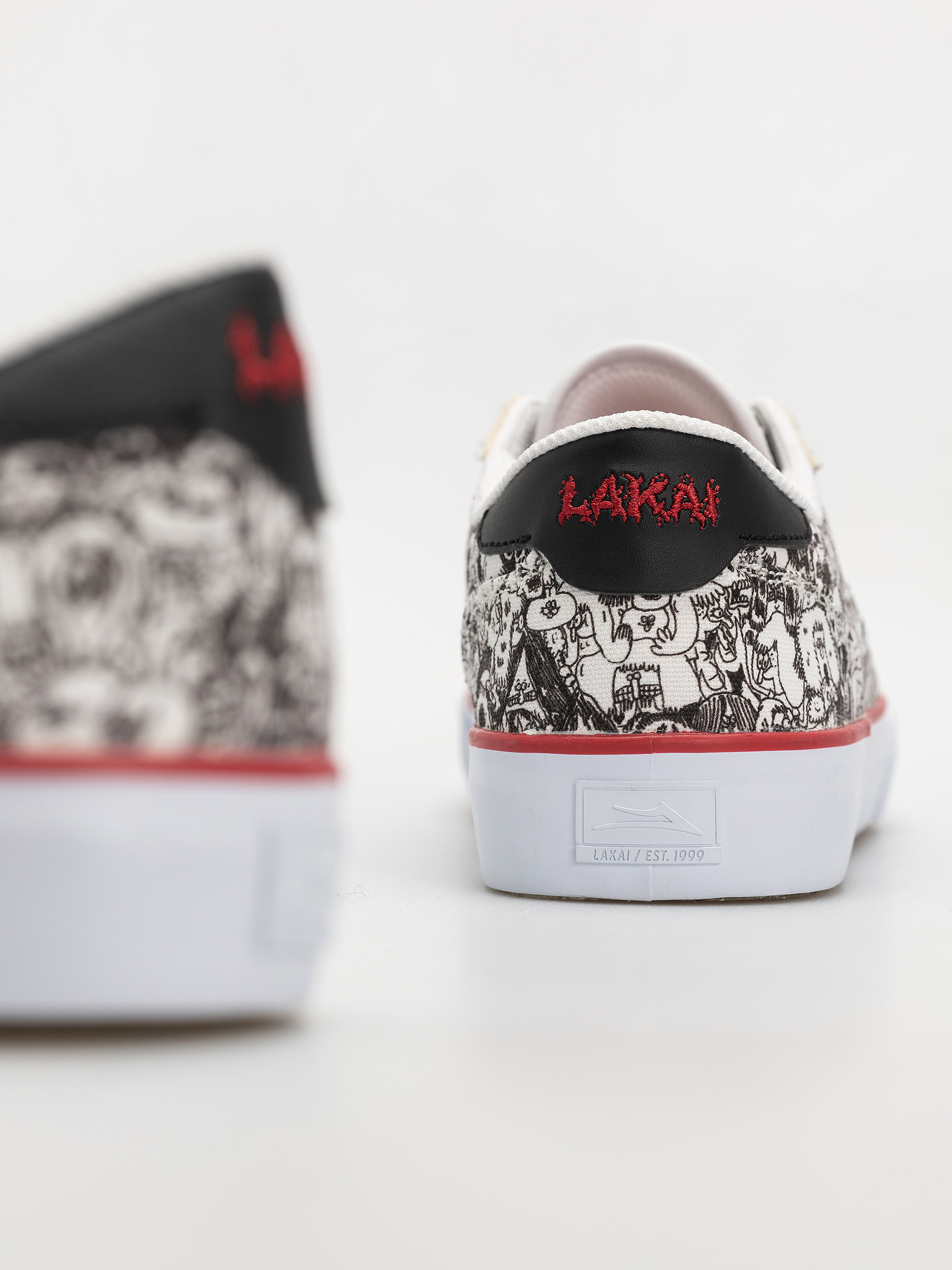 Lakai Manchester Schuhe (white/canvas/print)