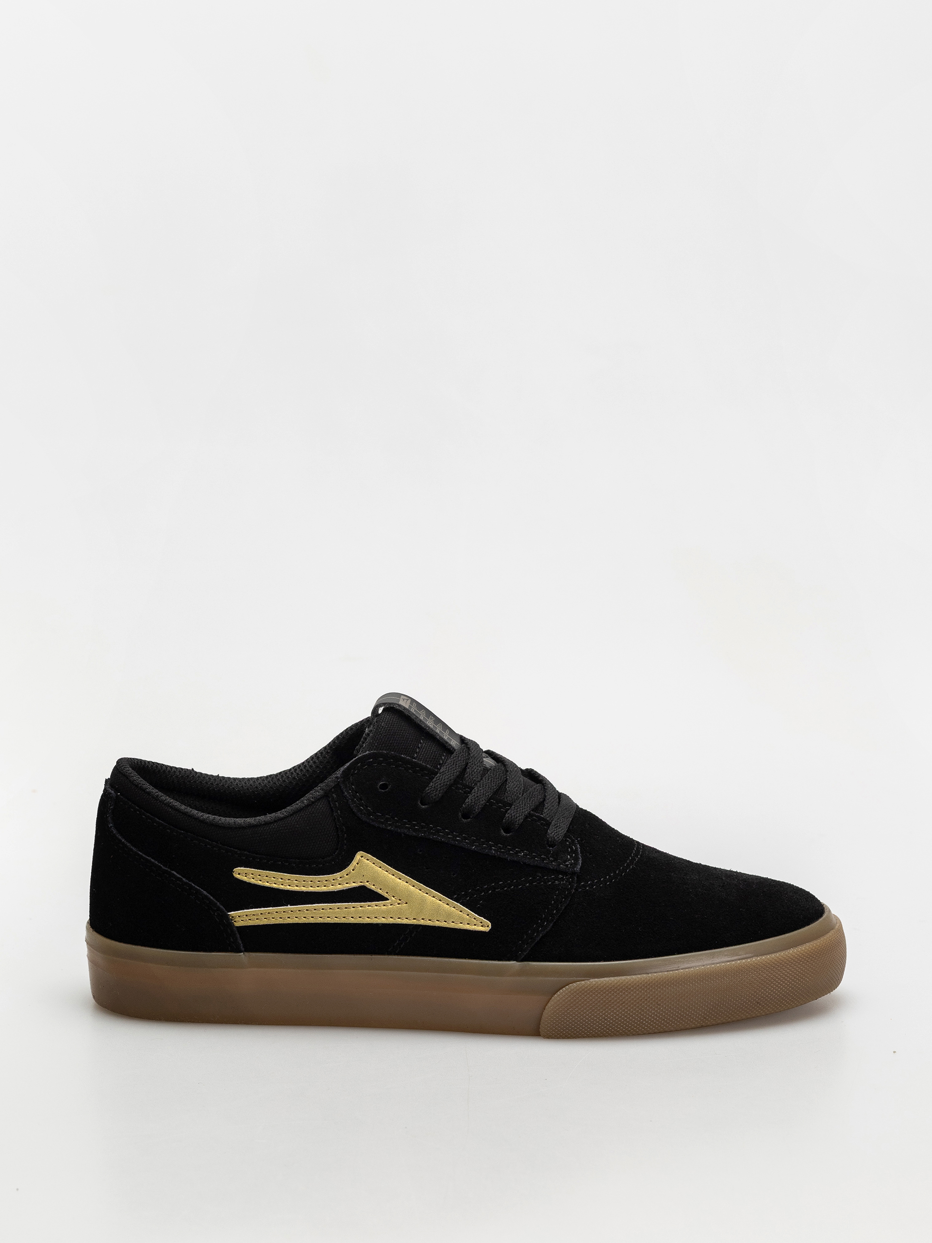 Lakai Griffin Shoes (black/gold/suede)