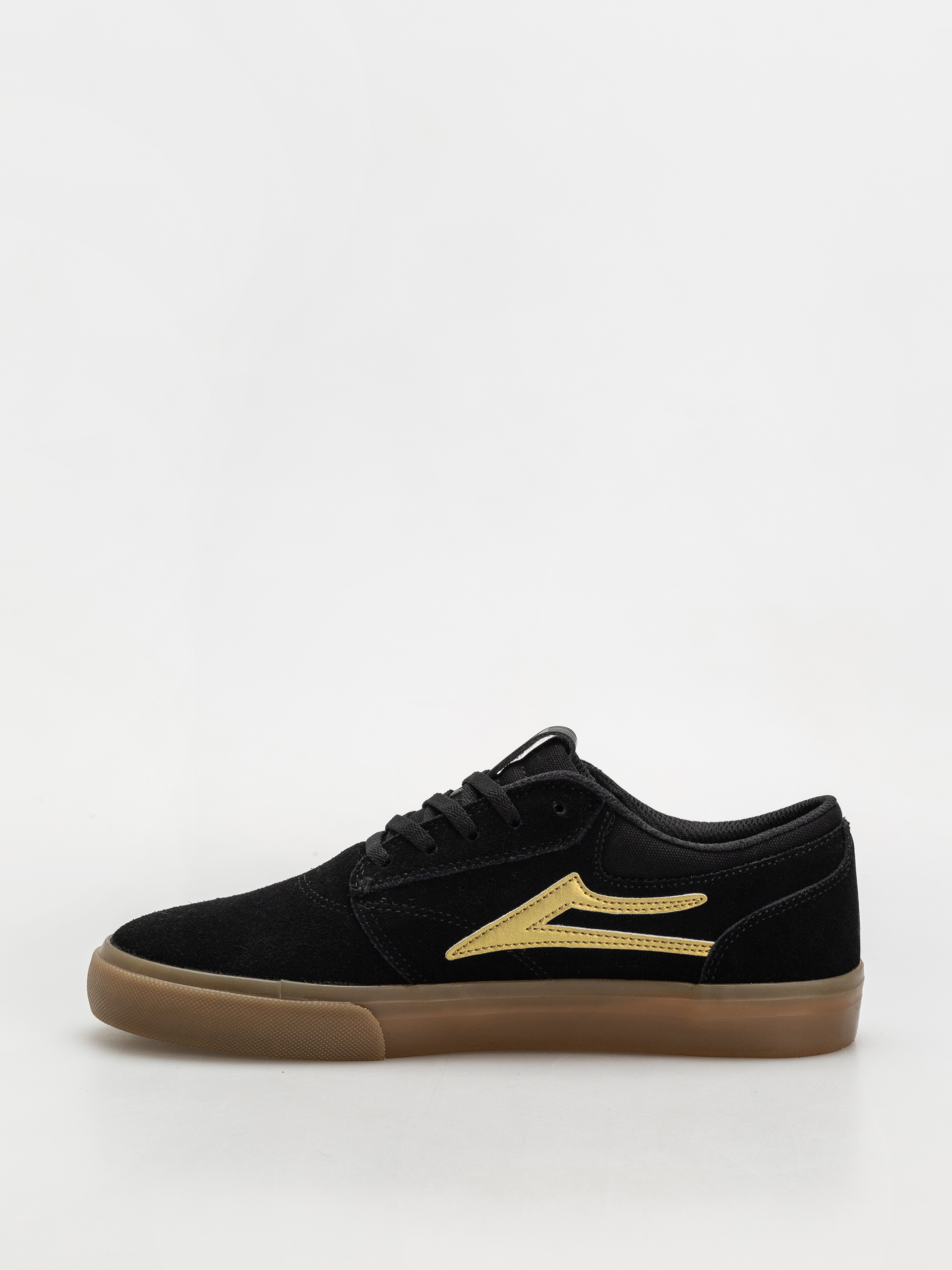 Lakai Griffin Shoes (black/gold/suede)