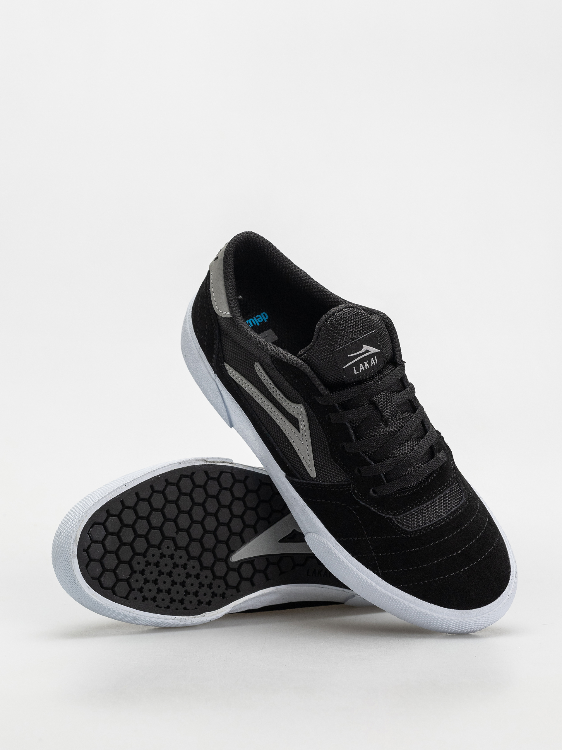 Lakai Cambridge Shoes (black/grey/suede)